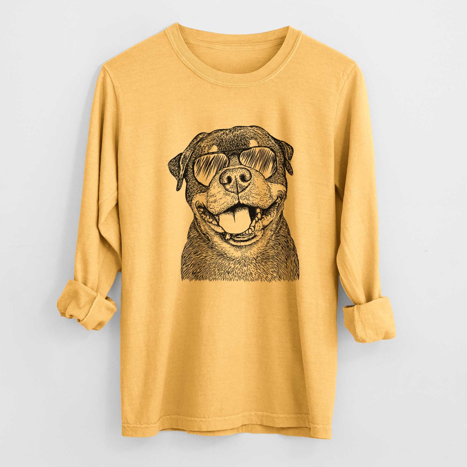 Aviators Talos the Rottweiler - Heavyweight 100% Cotton Long Sleeve