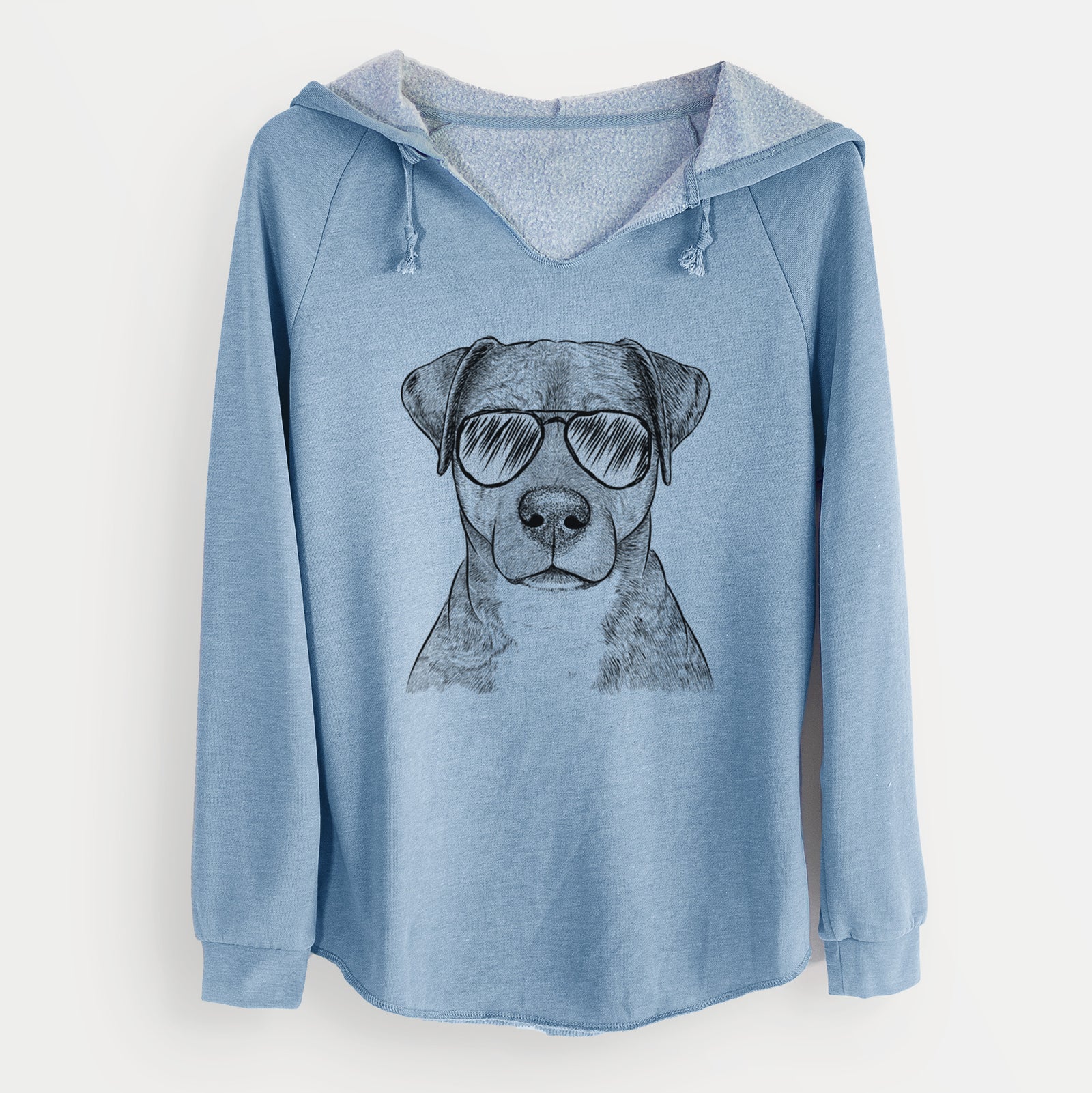 Aviator TedE the Mixed Breed - Cali Wave Hooded Sweatshirt