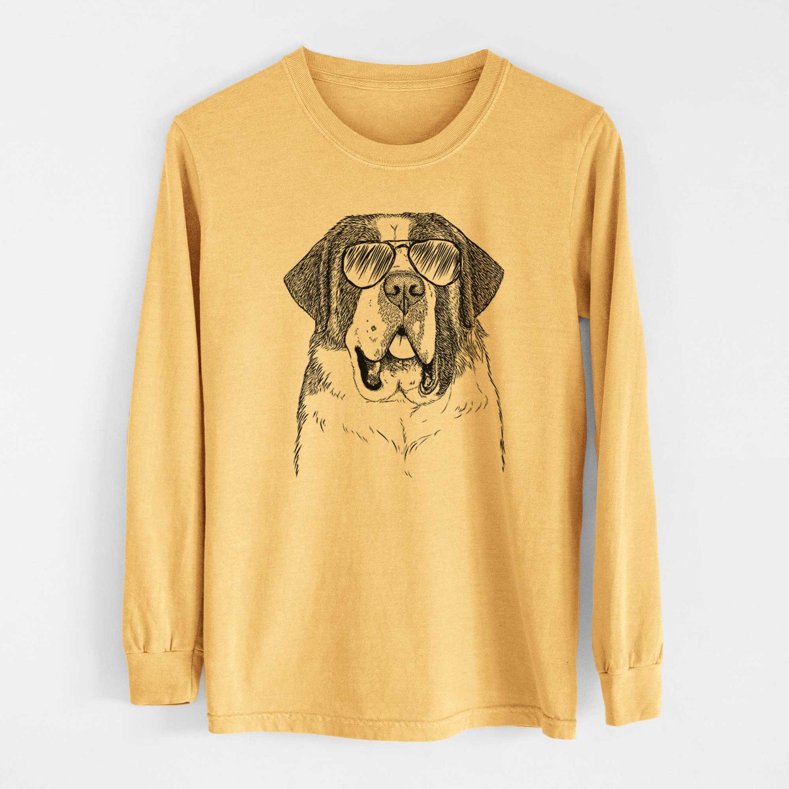 Aviators Thor the Saint Bernard - Heavyweight 100% Cotton Long Sleeve
