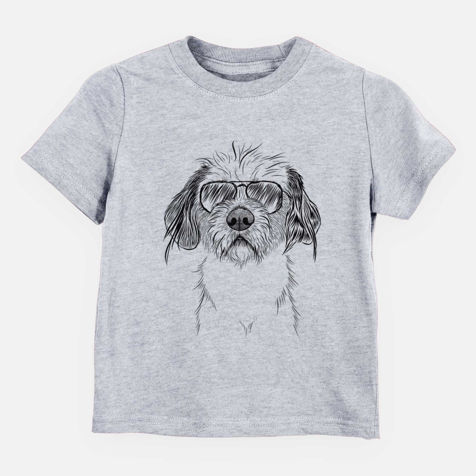 Aviator Tiny Tucker the Mixed Breed - Kids/Youth/Toddler Shirt