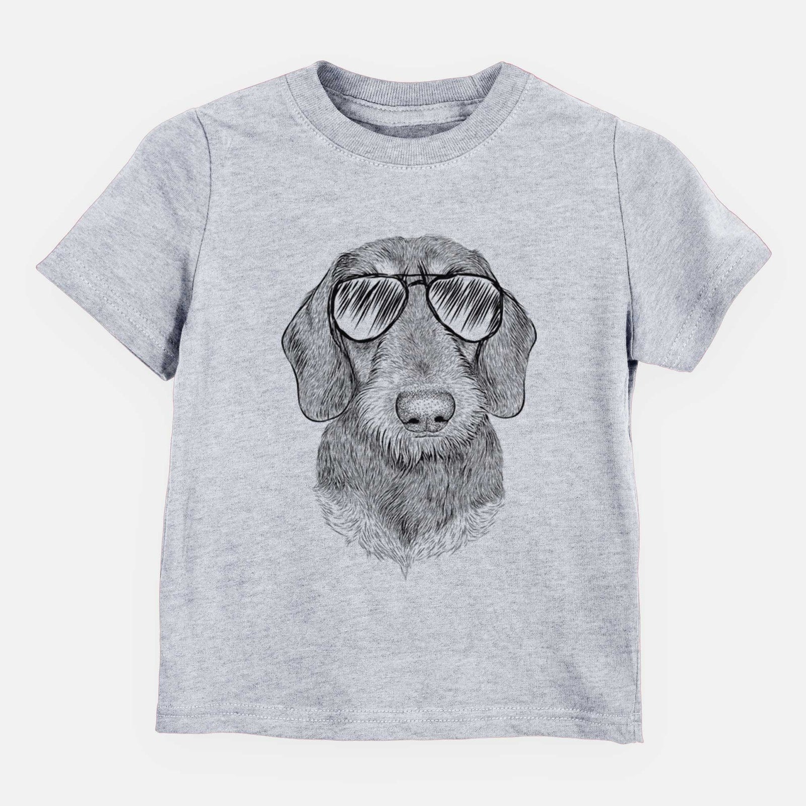 Aviator Truman the Wirehaired Dachshund - Kids/Youth/Toddler Shirt