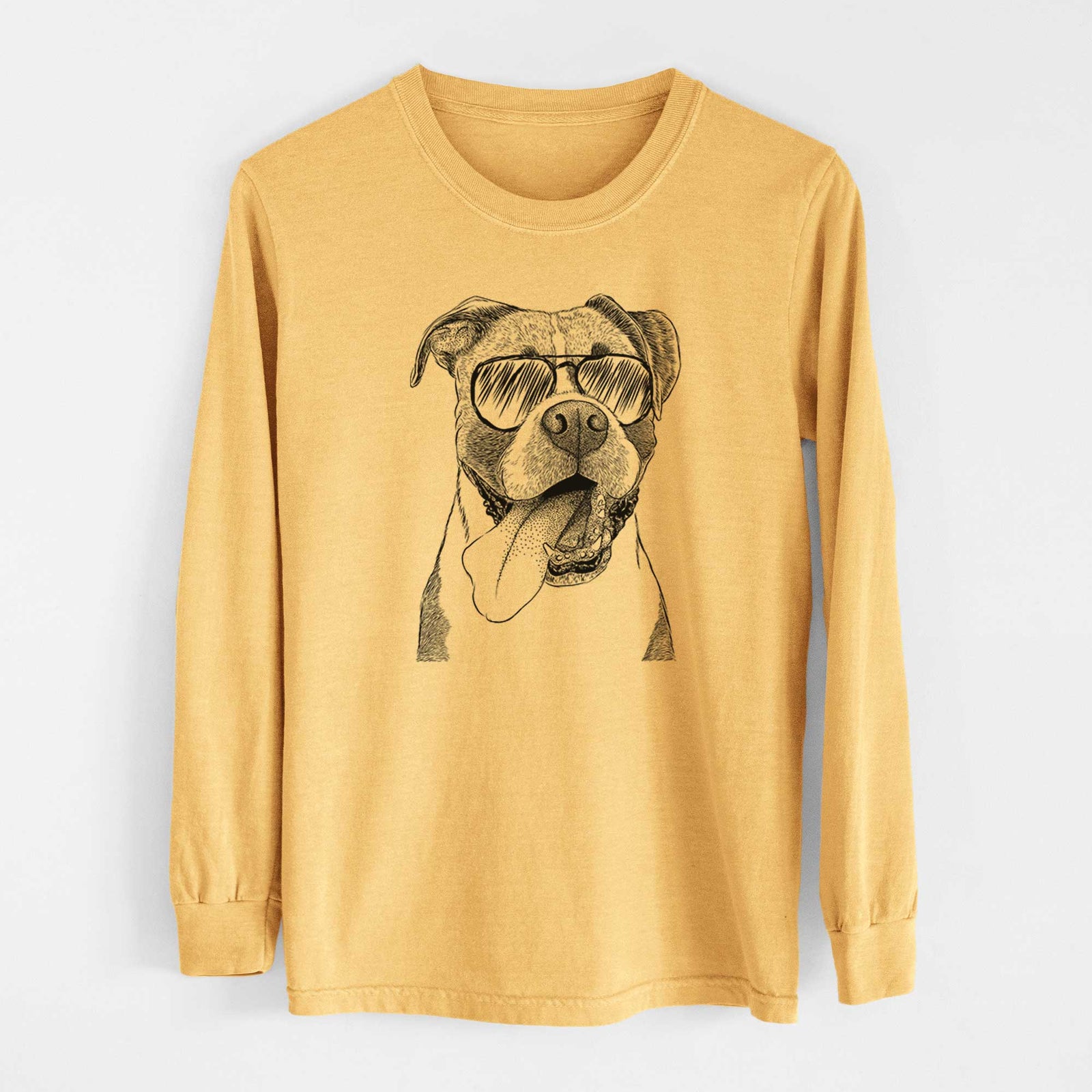 Aviators Tuckeroo the Boxer - Heavyweight 100% Cotton Long Sleeve