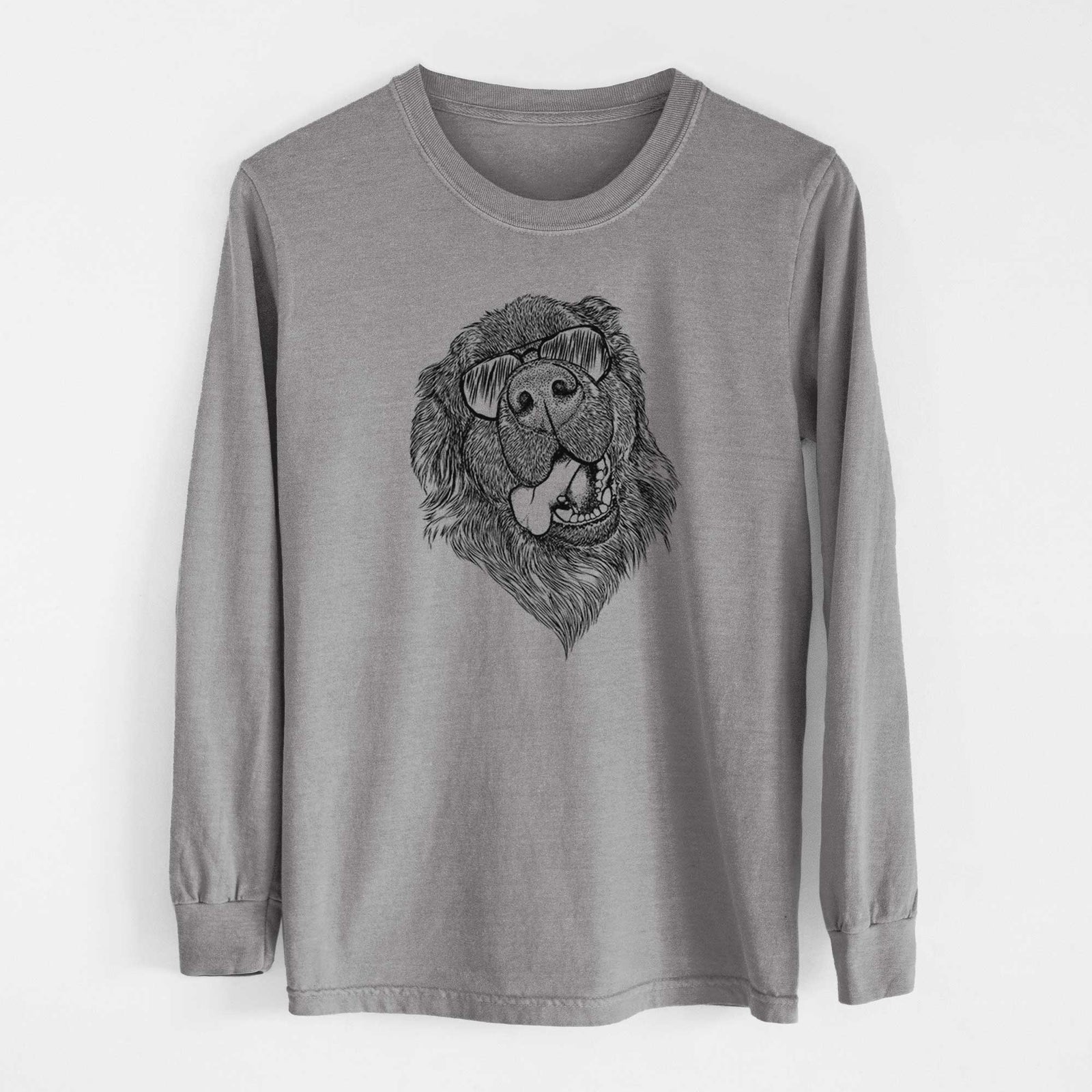 Aviators Tuna the Newfoundland - Heavyweight 100% Cotton Long Sleeve