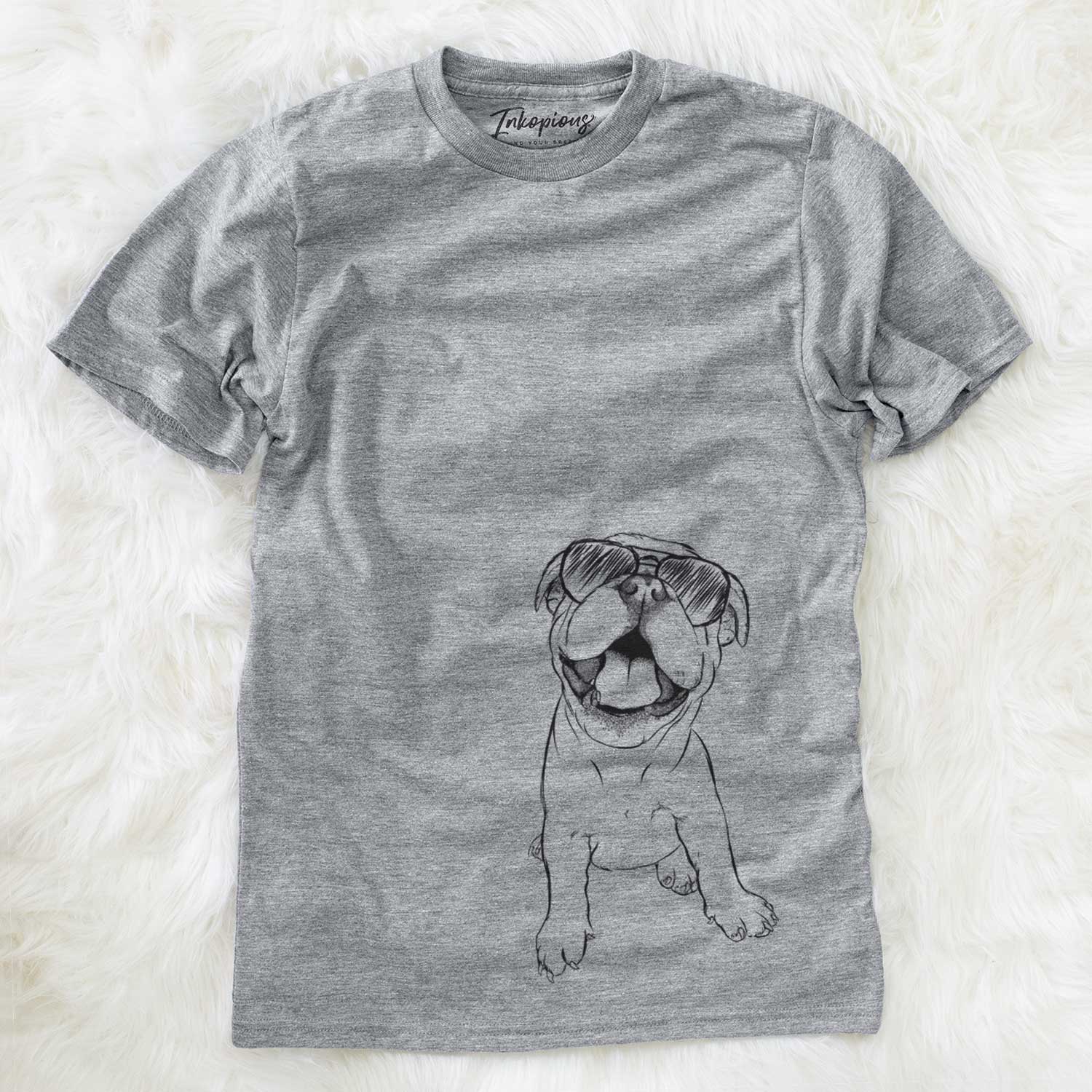 Tyke the English Bulldog - Unisex Crewneck