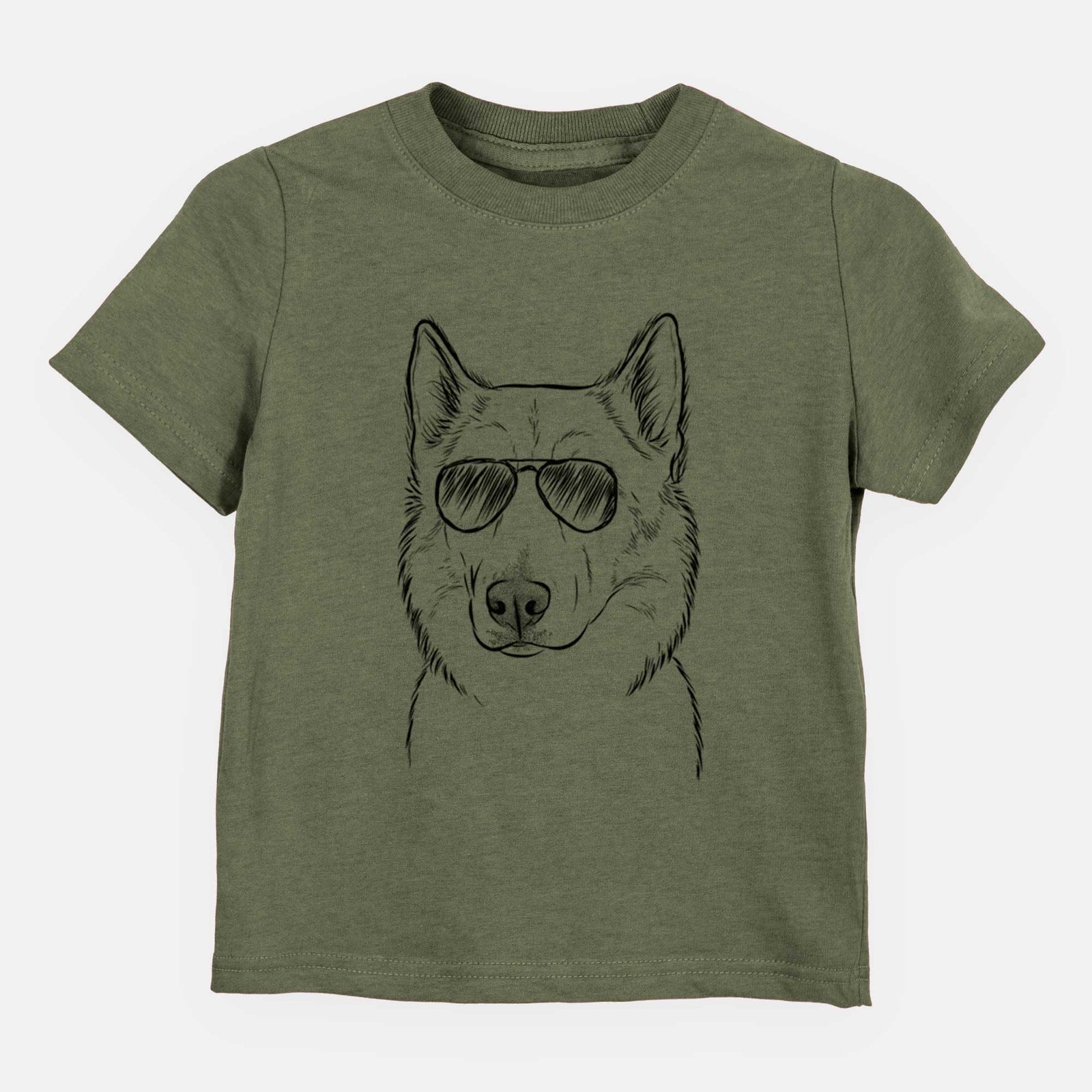 Aviator Vox the Siberian Husky - Kids/Youth/Toddler Shirt