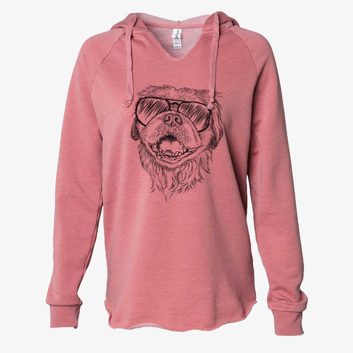 Wally the Pekingese - Cali Wave Hooded Sweatshirt