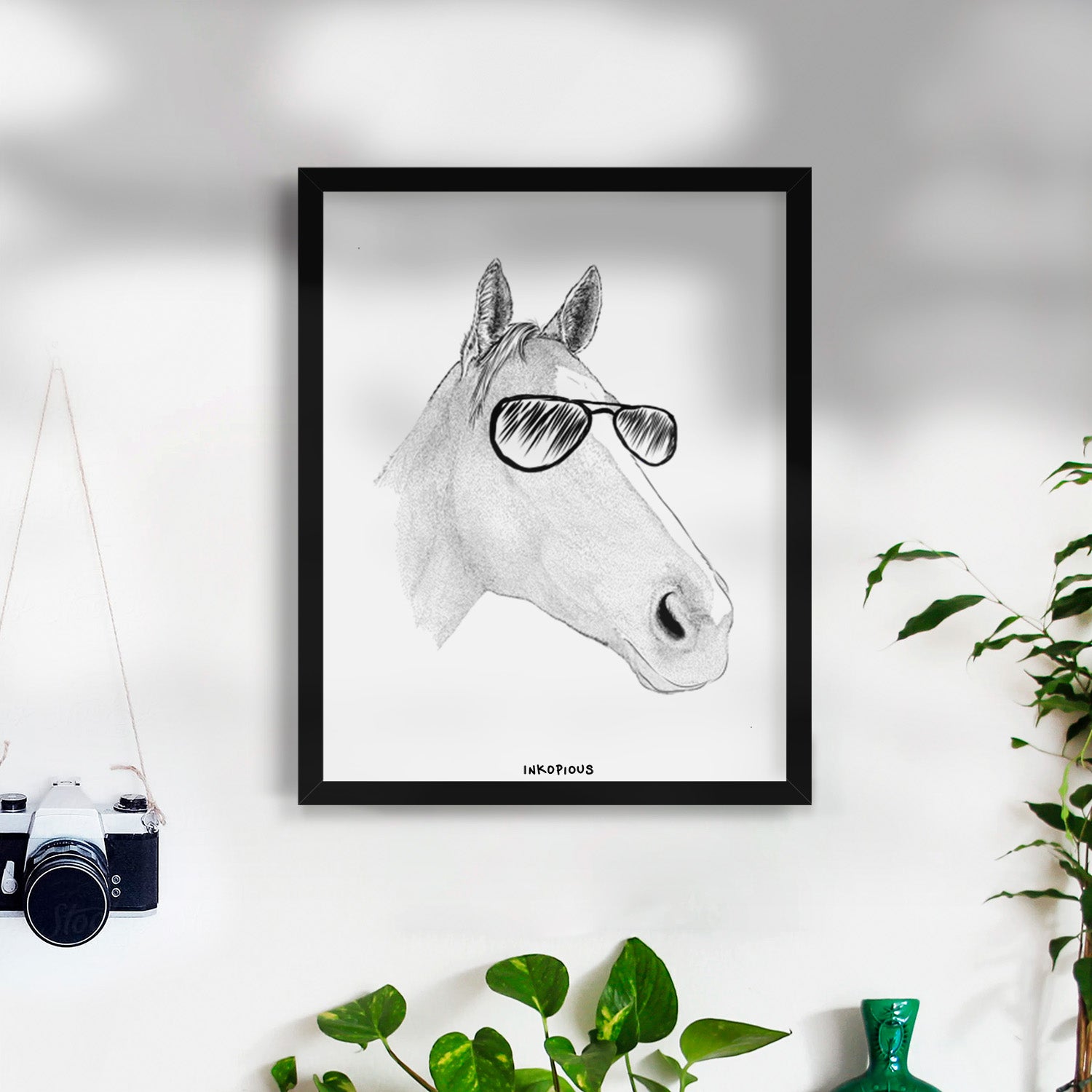Westley the Horse Art Print