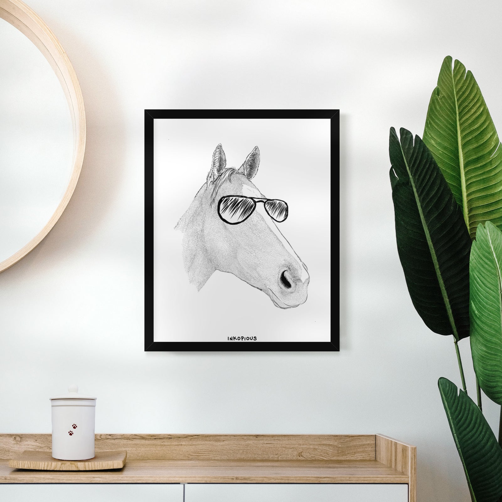 Westley the Horse Art Print