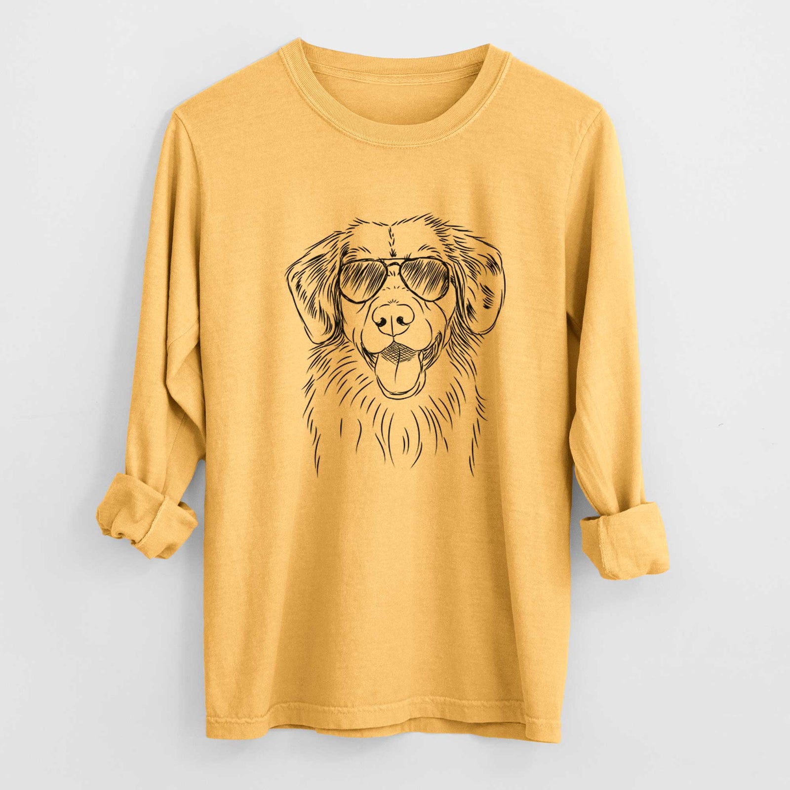 Aviators Weston the Nova Scotia Duck Tolling Retriever - Heavyweight 100% Cotton Long Sleeve