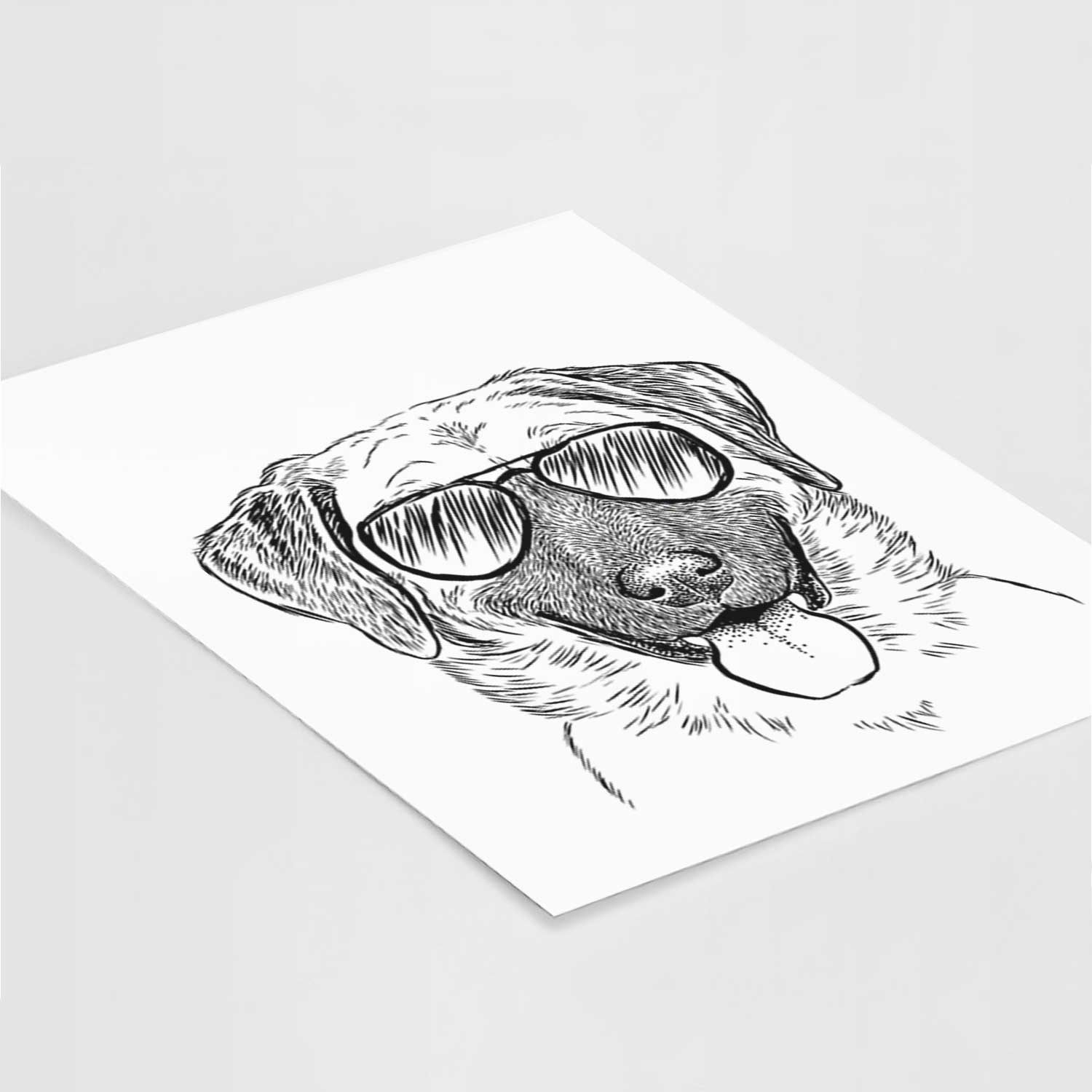 Willow the Anatolian Shepherd Art Print