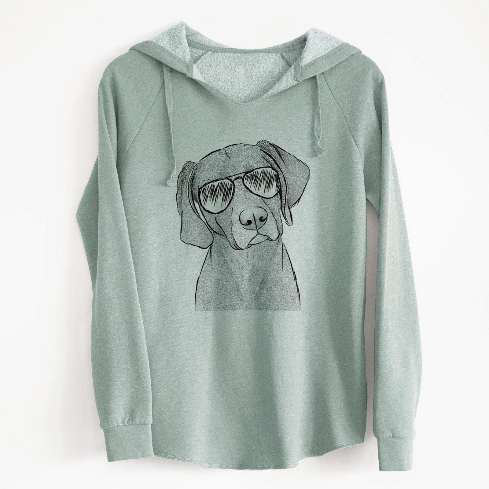 Aviator Willow the Weizsla - Cali Wave Hooded Sweatshirt