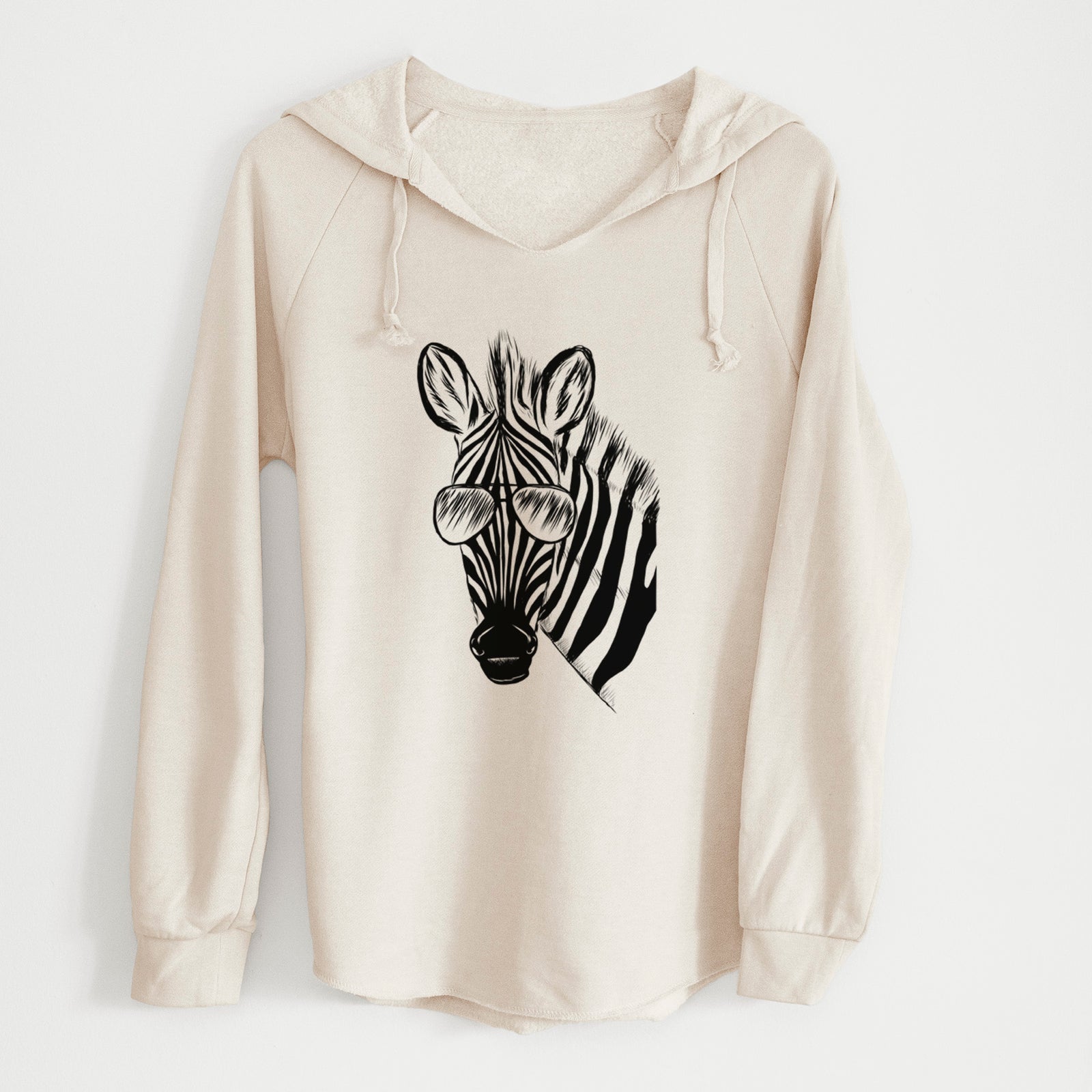 Aviator Zed the Zebra - Cali Wave Hooded Sweatshirt