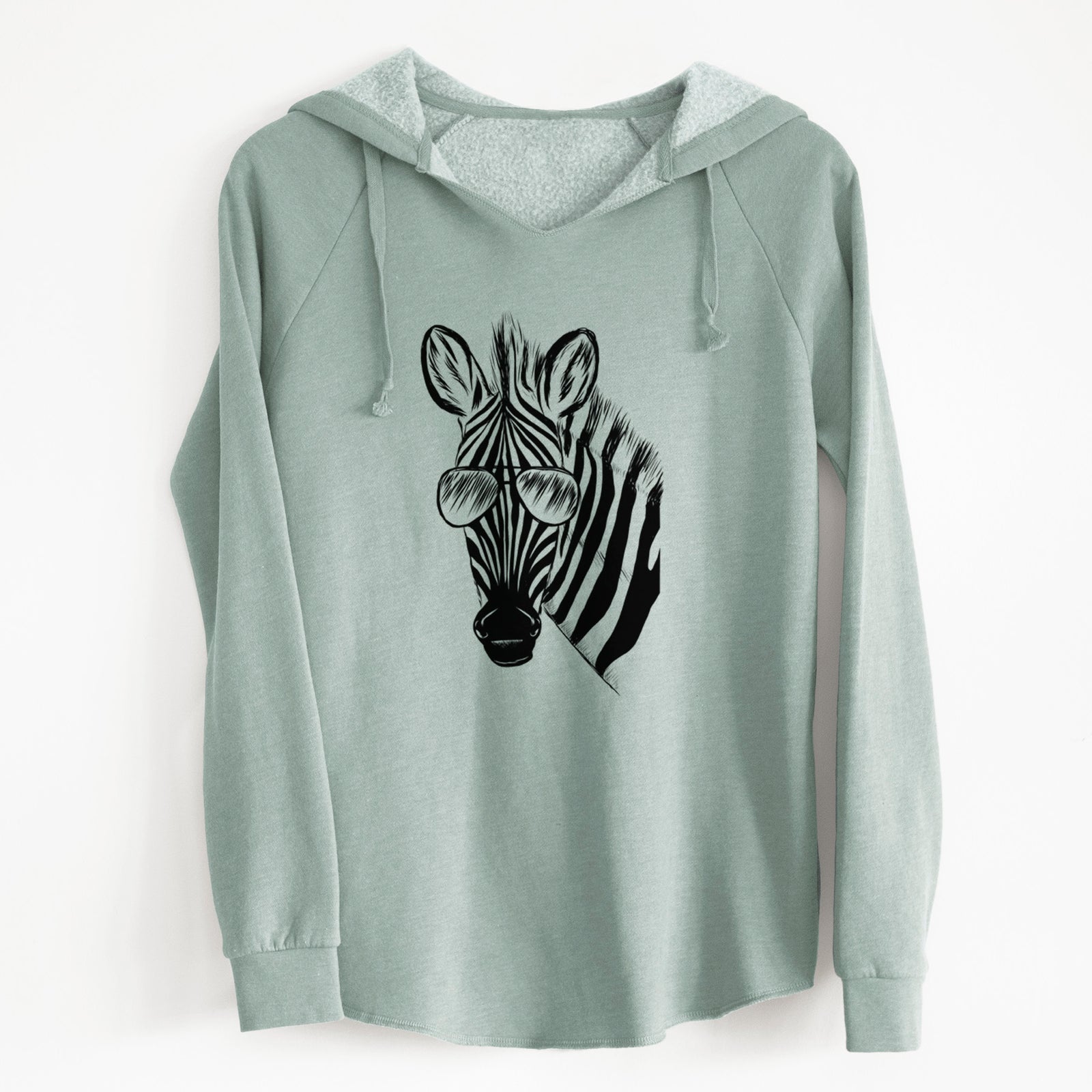 Aviator Zed the Zebra - Cali Wave Hooded Sweatshirt