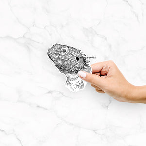 Ash the Bearded Dragon - Decal Sticker