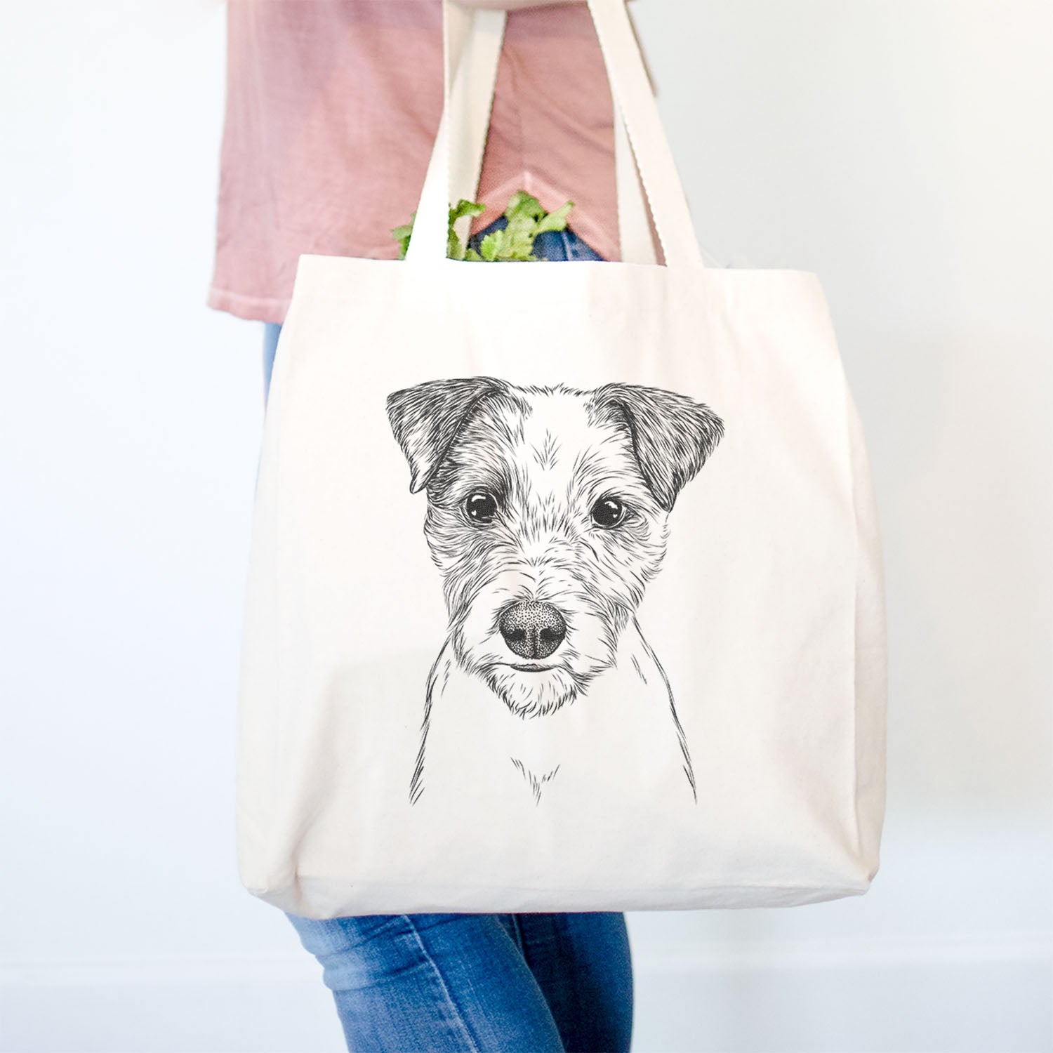 Bogart the Parsons Russell Terrier - Tote Bag