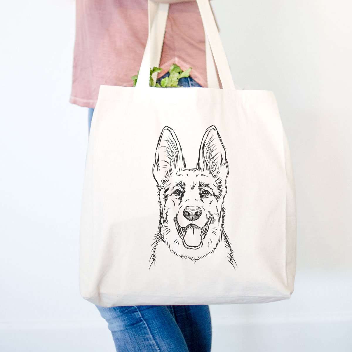 Brutus the German Shepherd - Tote Bag