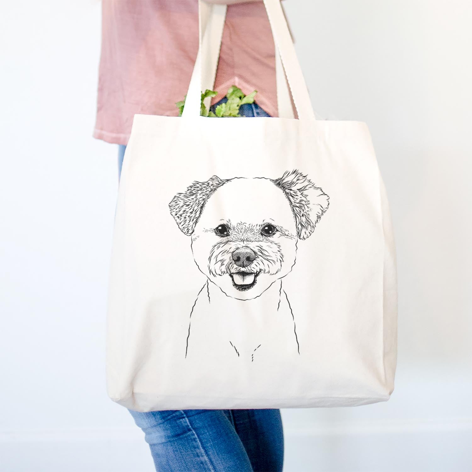 Chippy the Mixed Breed - Tote Bag