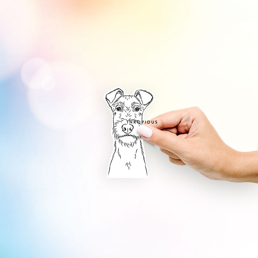 Connor the Irish Terrier - Decal Sticker