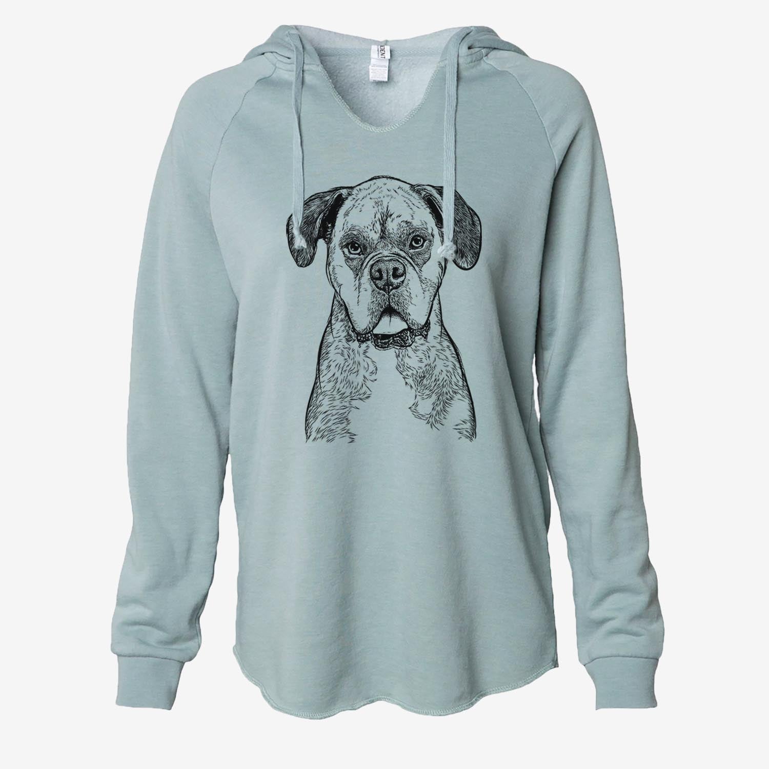 Floydie Bear the Boxer - Cali Wave Hooded Sweatshirt