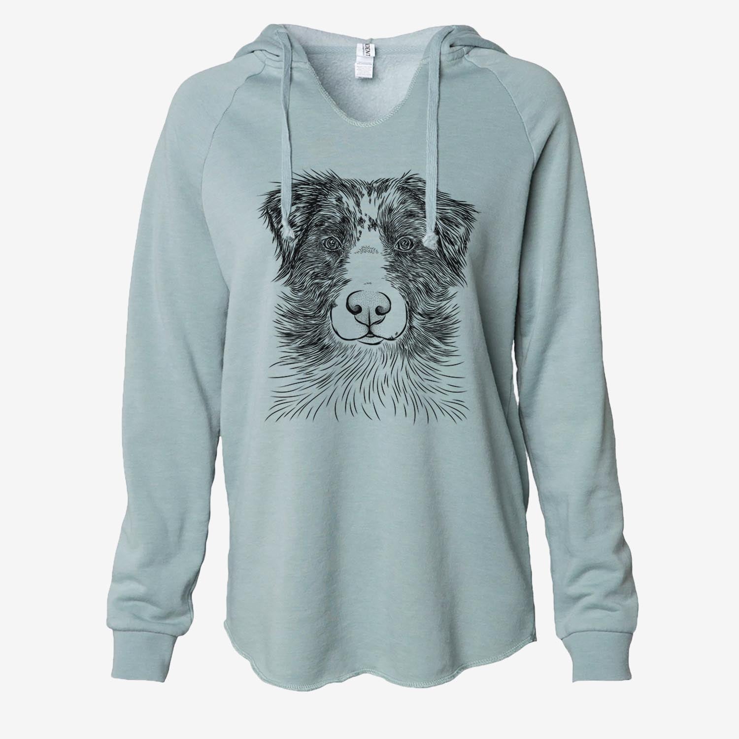 Gram the Australian Shepherd - Cali Wave Hooded Sweatshirt