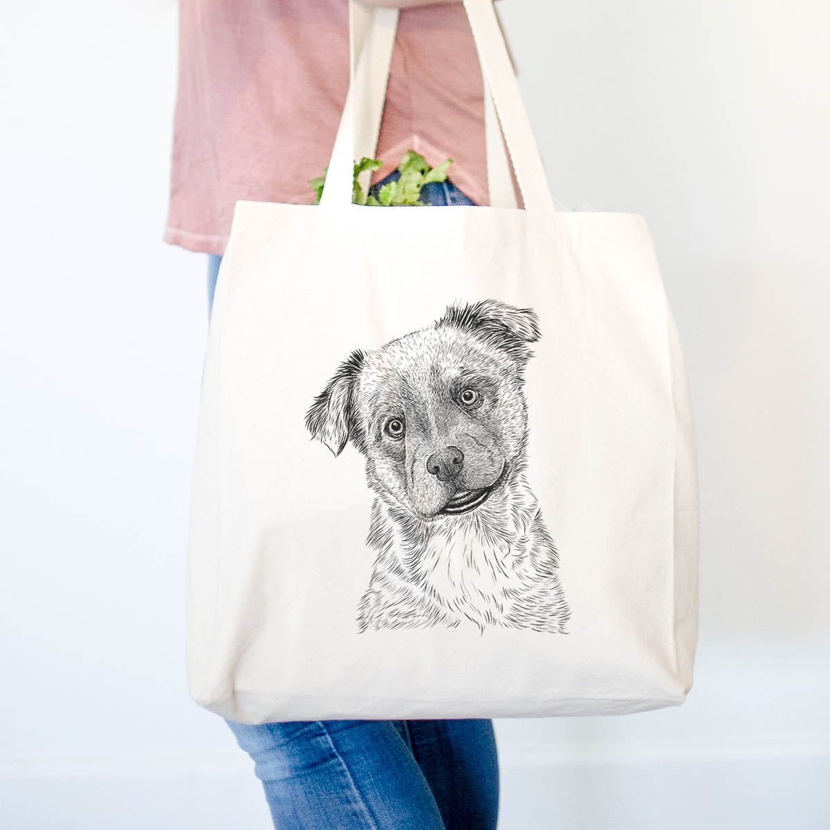 Loki Bear the Australian Cattle Dog Mix - Tote Bag