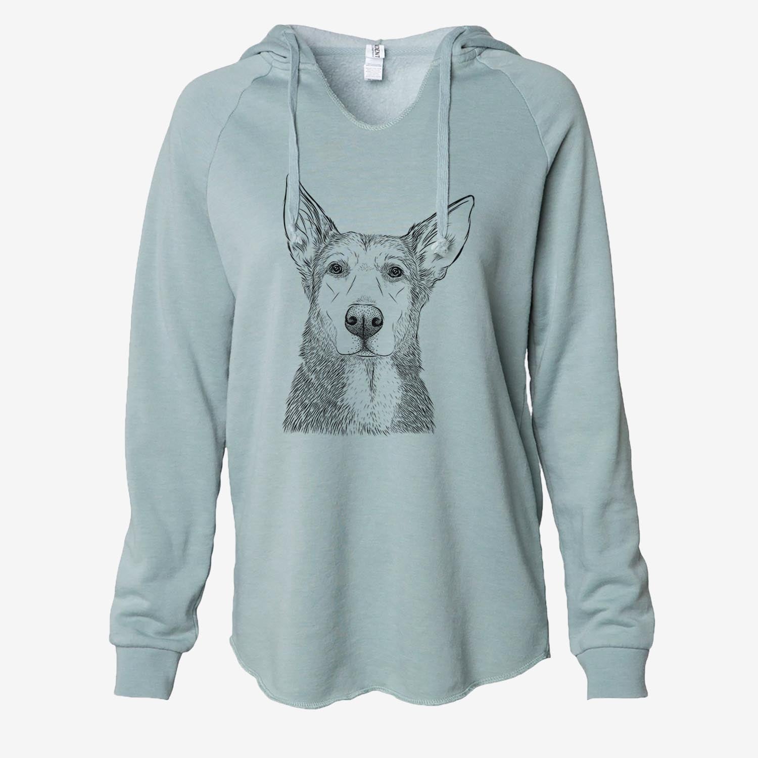 Misty the German Shepherd Mix - Cali Wave Hooded Sweatshirt