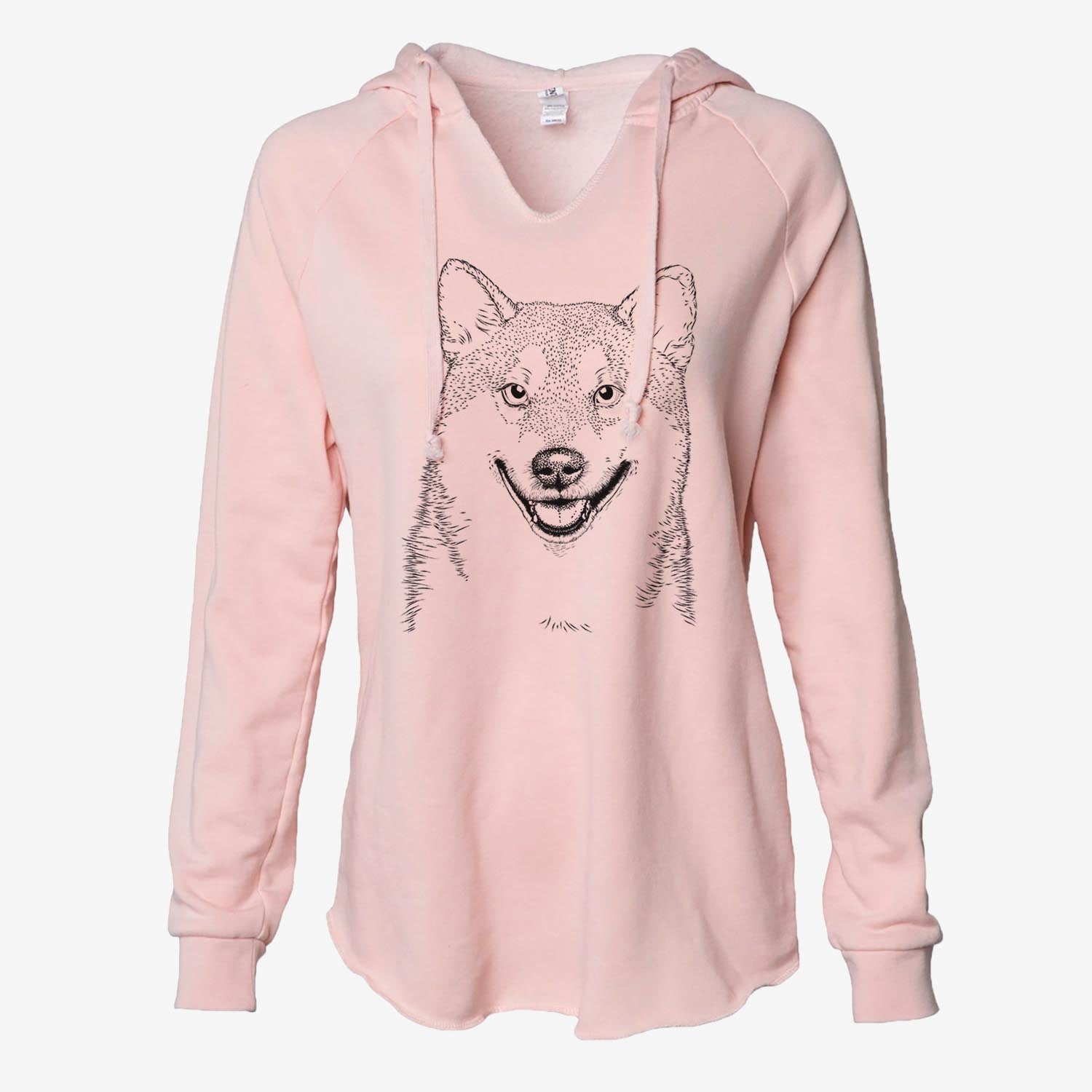 Mitsu the Shiba Inu - Cali Wave Hooded Sweatshirt