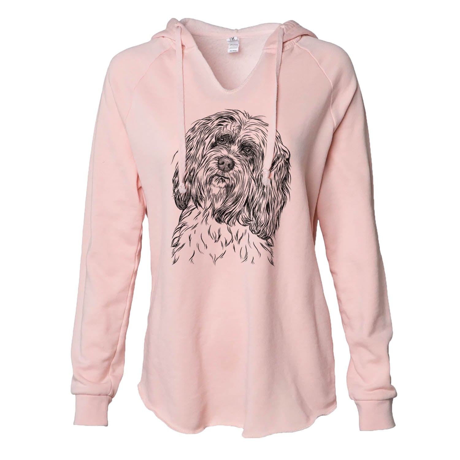 Shenpa the Tibetan Terrier - Cali Wave Hooded Sweatshirt