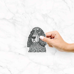 Stormy the Gordon Setter - Decal Sticker