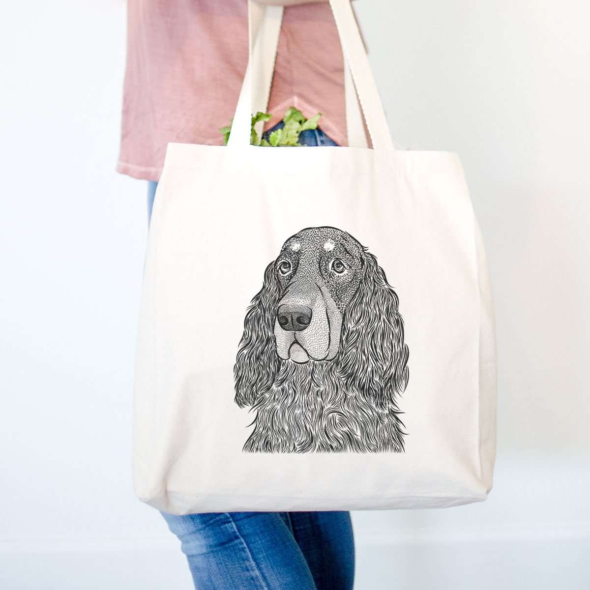 Stormy the Gordon Setter - Tote Bag