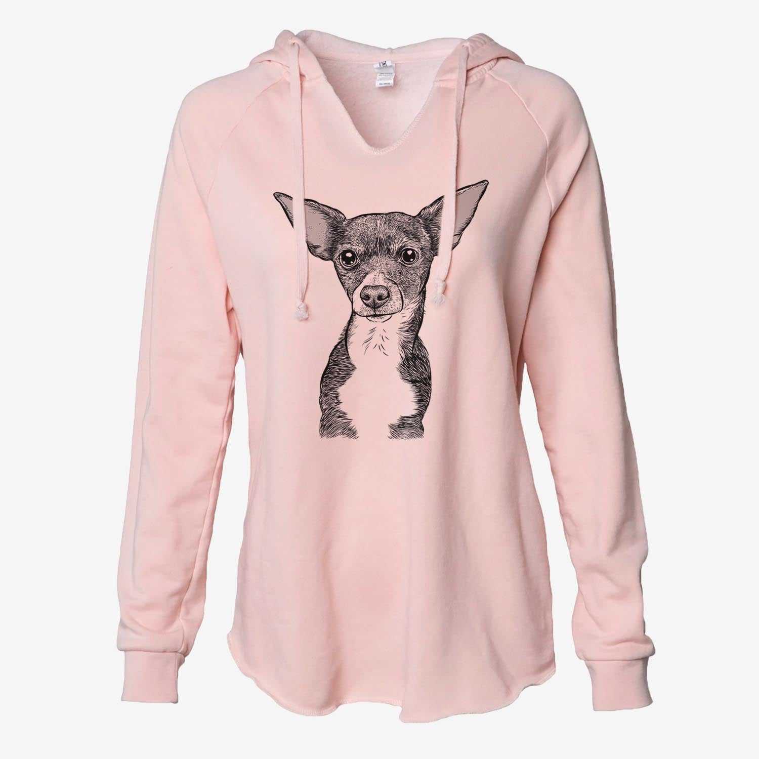 Tiny Archie the Mixed Breed - Cali Wave Hooded Sweatshirt