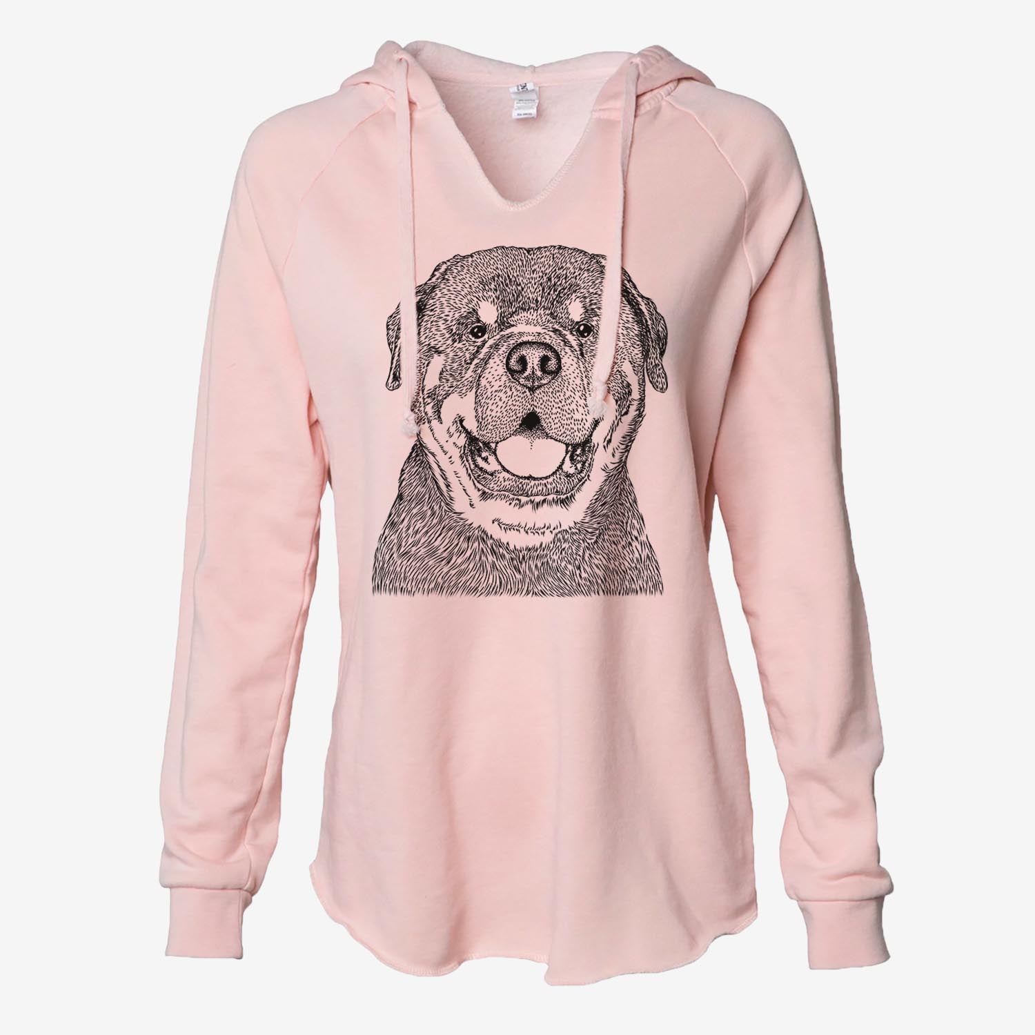 Titan the Rottweiler - Cali Wave Hooded Sweatshirt