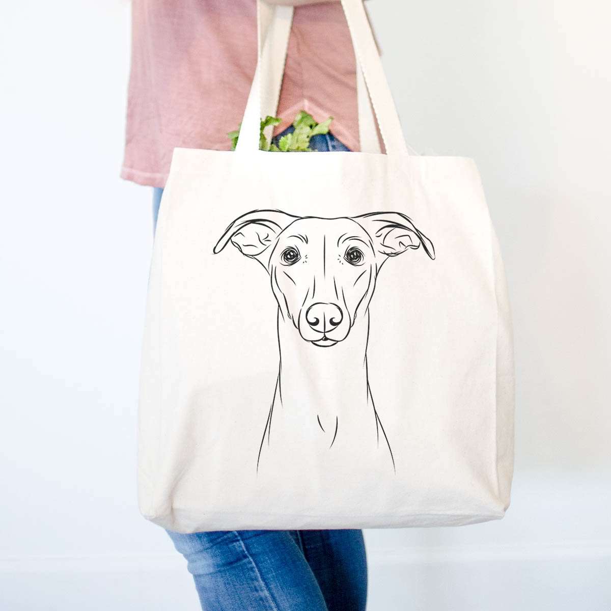 Wallace the Whippet - Tote Bag