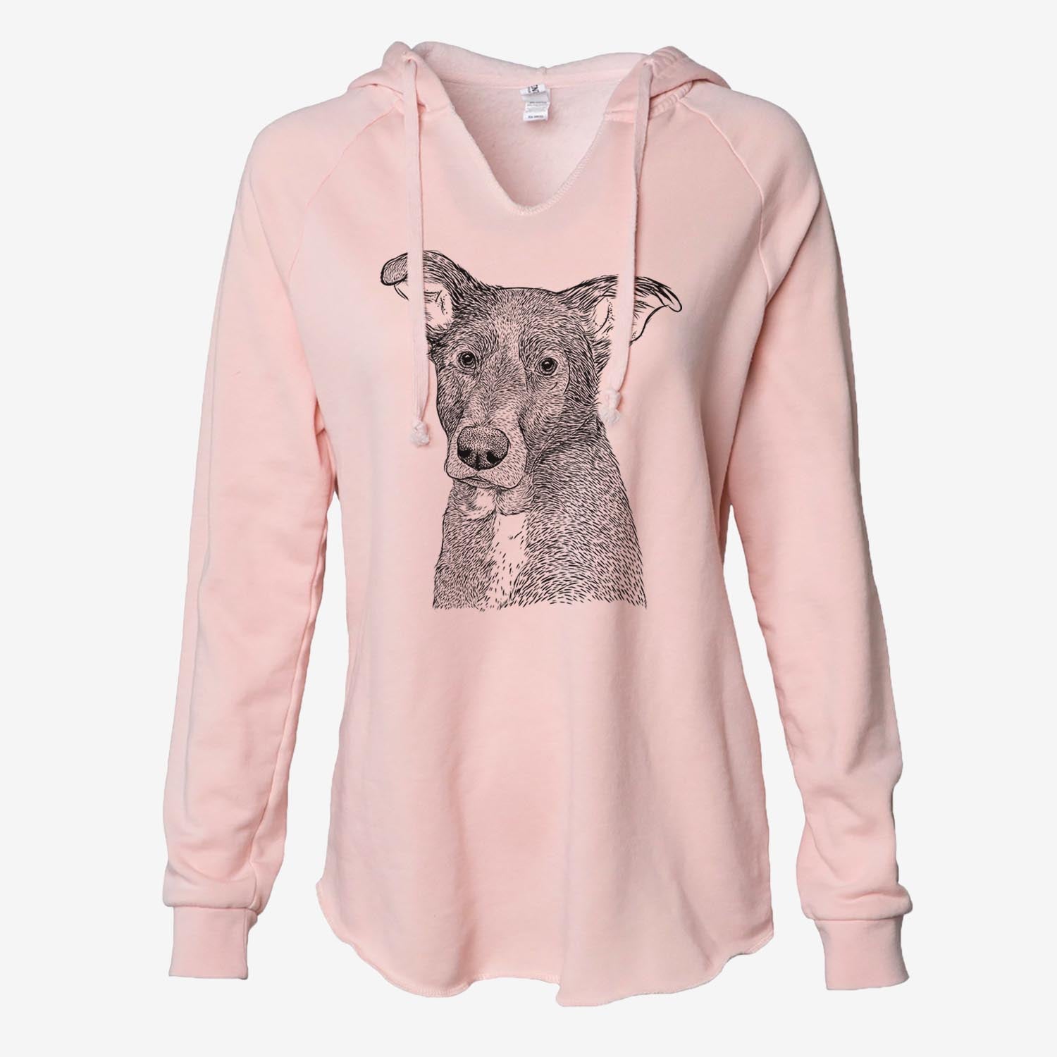 Wilbur the Shepherd Mix - Cali Wave Hooded Sweatshirt