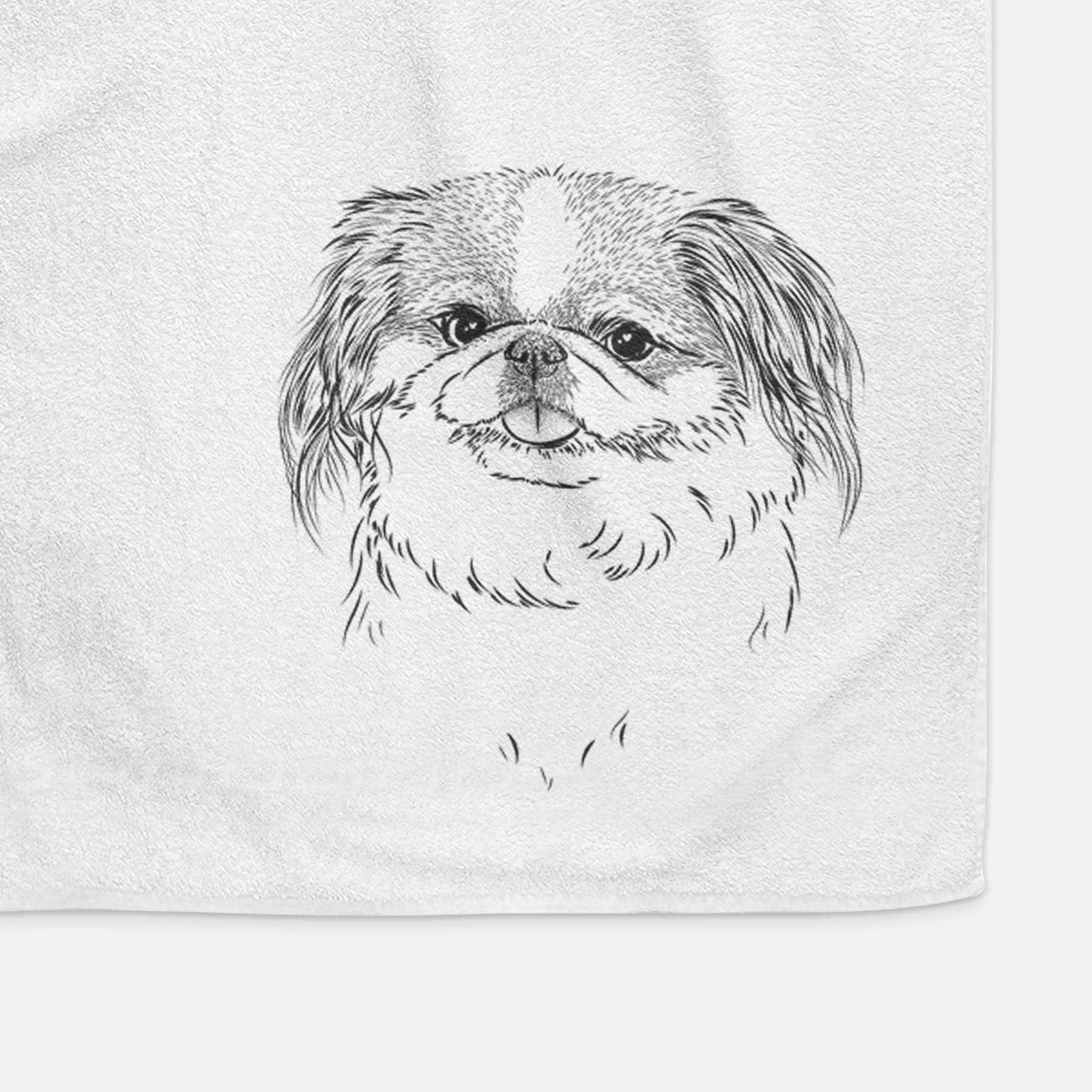 Abra Bean the Pekingese Decorative Hand Towel