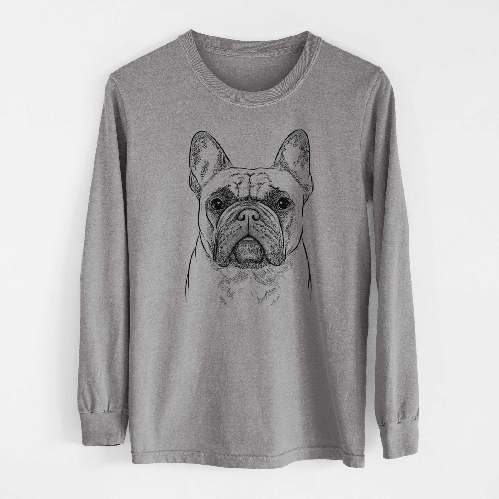 Bare Acelynn the French Bulldog - Heavyweight 100% Cotton Long Sleeve