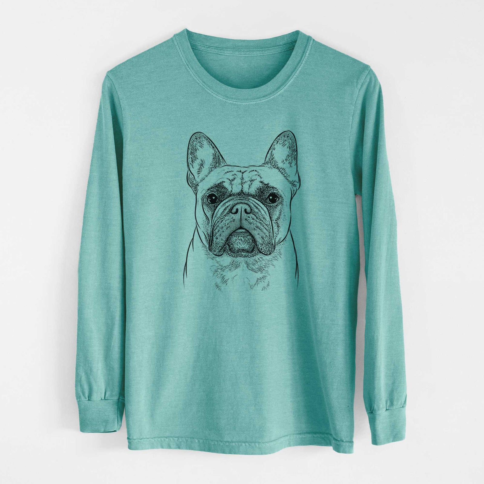 Bare Acelynn the French Bulldog - Heavyweight 100% Cotton Long Sleeve