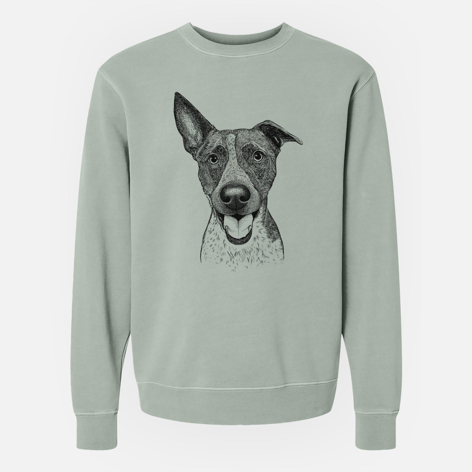 Bare Amigo the Heeler Mix - Unisex Pigment Dyed Crew Sweatshirt