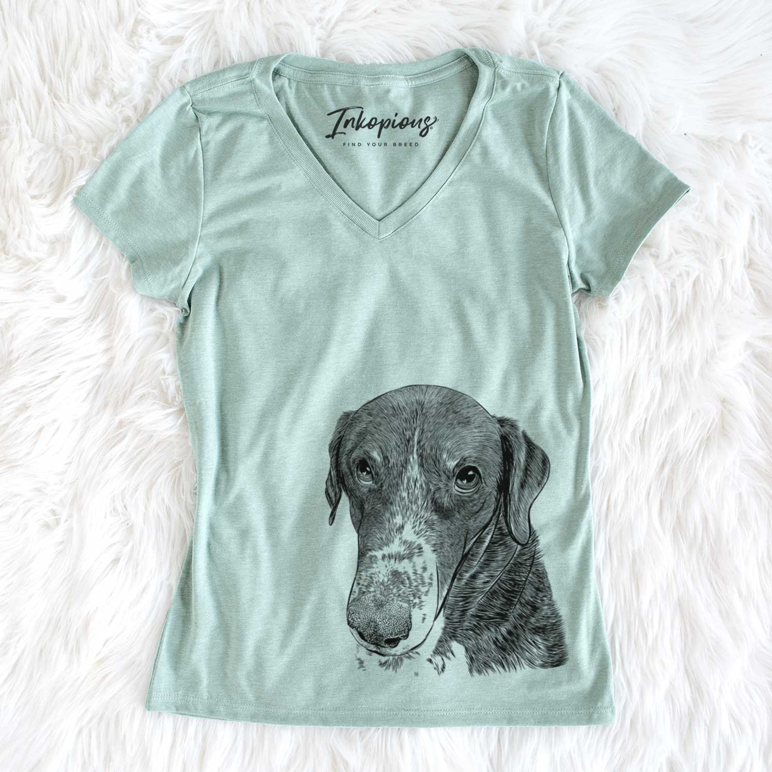 Bare Angel Orion the Mixed Breed - Women's V-neck Shirt