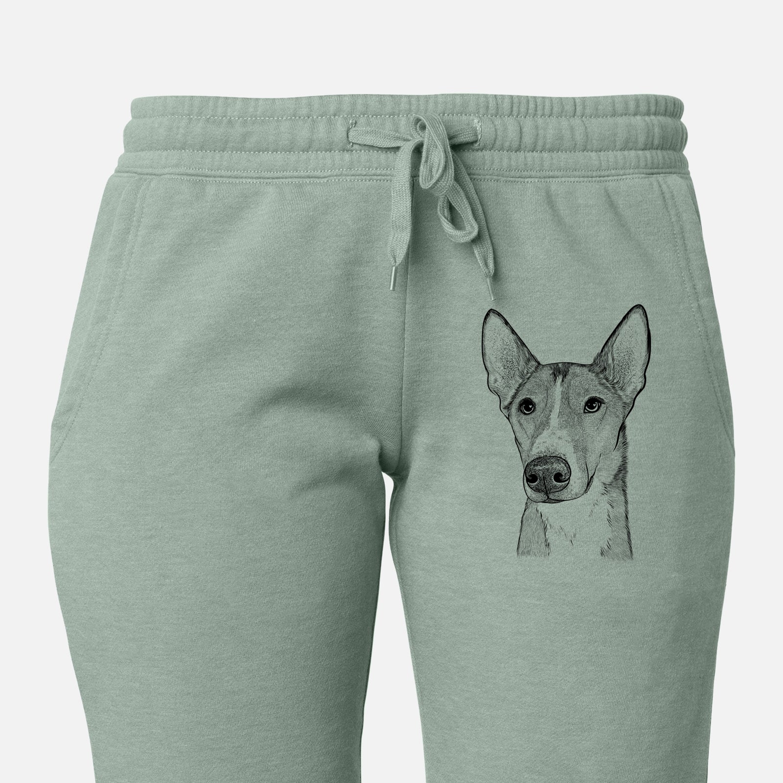Anubis the Alaskan Husky - Women's Cali Wave Joggers