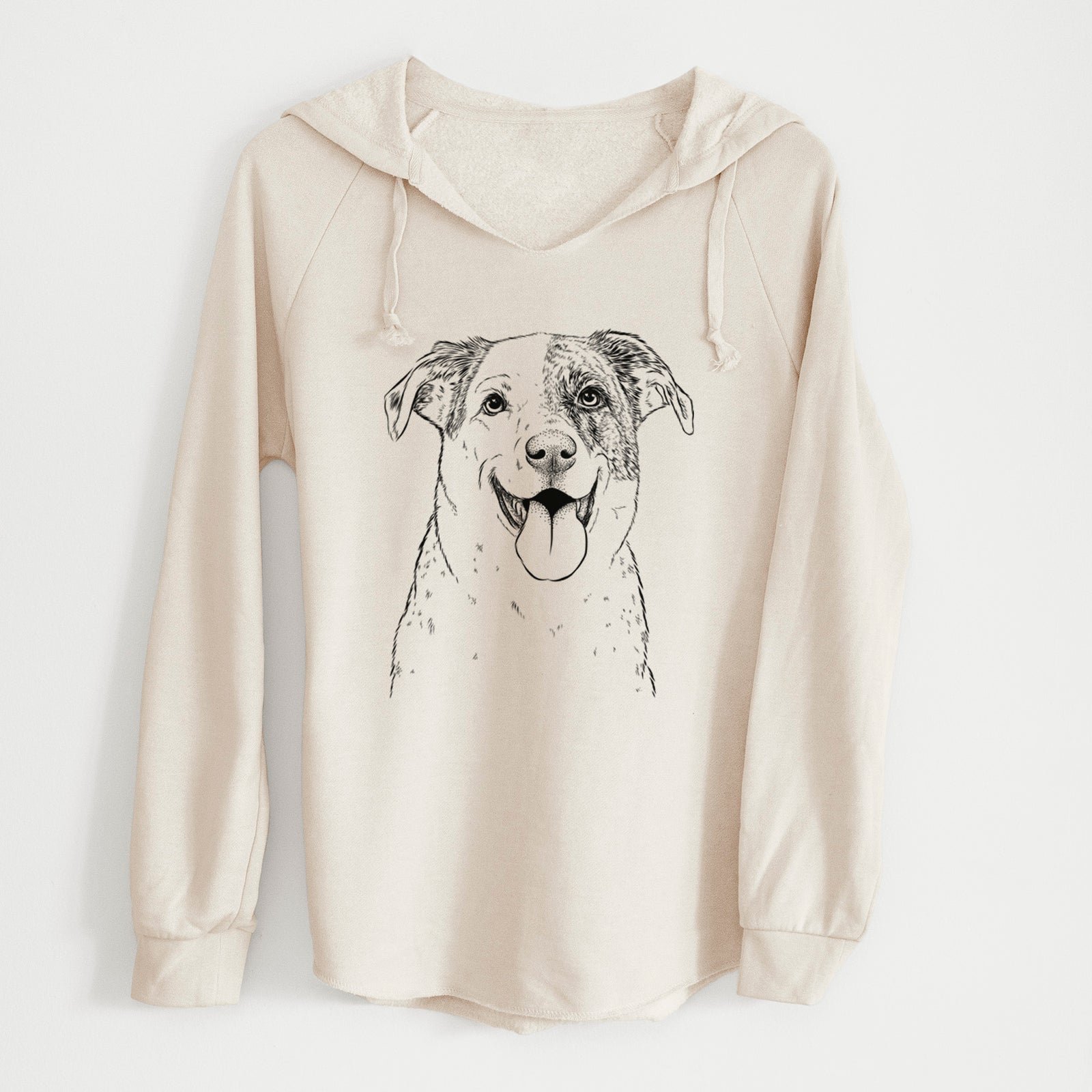 Bare Archer the Shepherd Mix - Cali Wave Hooded Sweatshirt