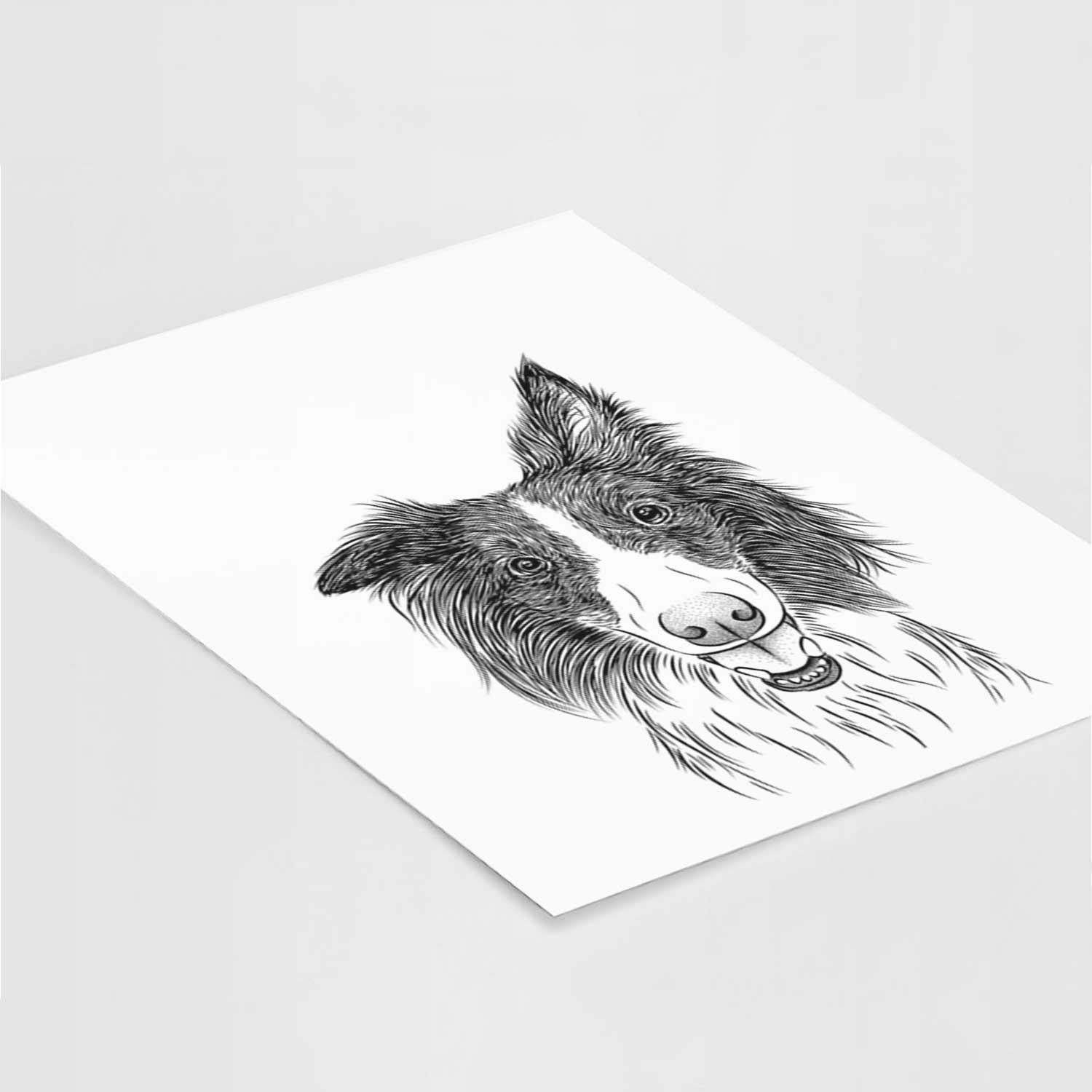 Archie the Silken Windhound Art Print