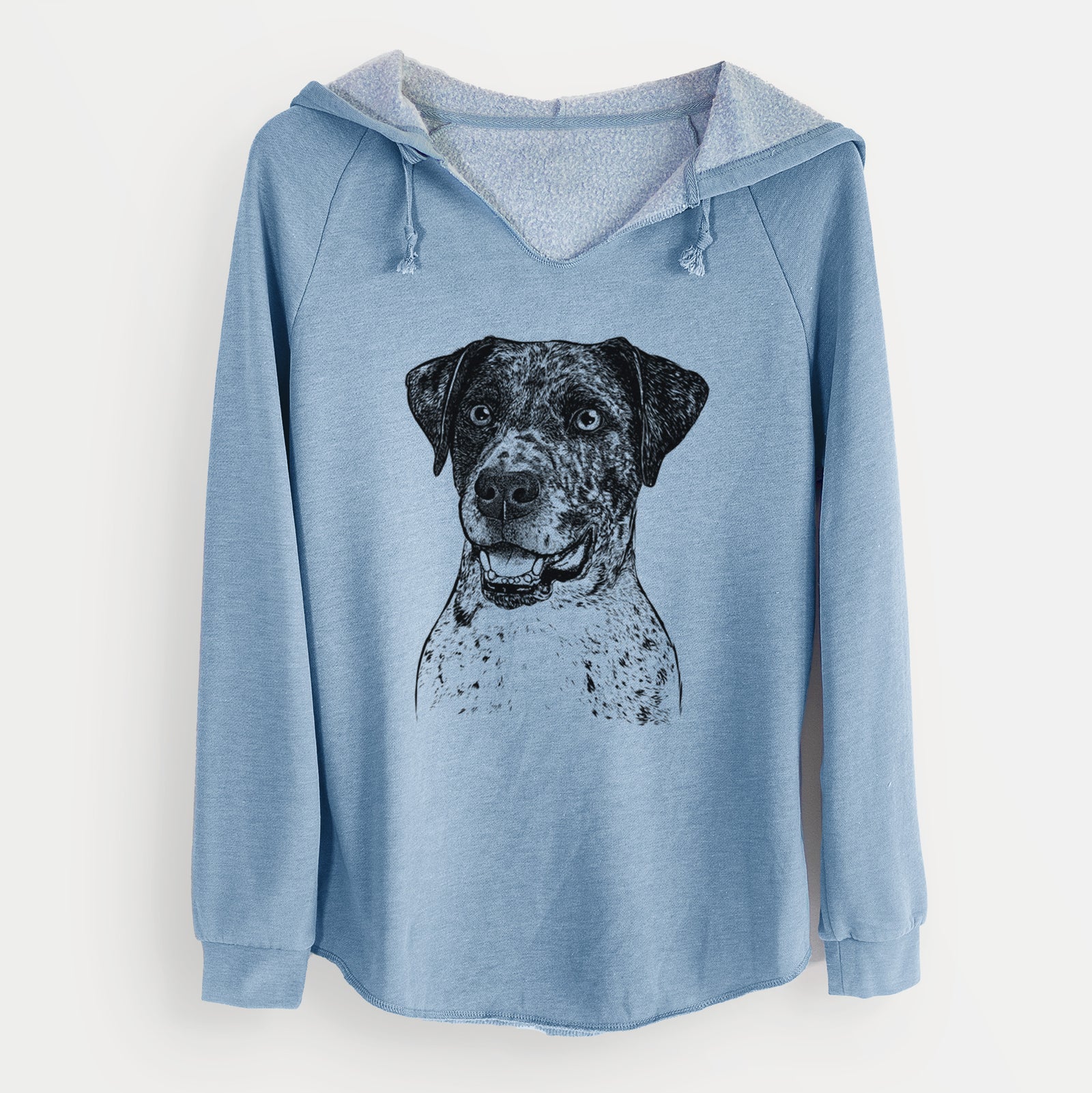 Bare Argos the Catahoula - Cali Wave Hooded Sweatshirt