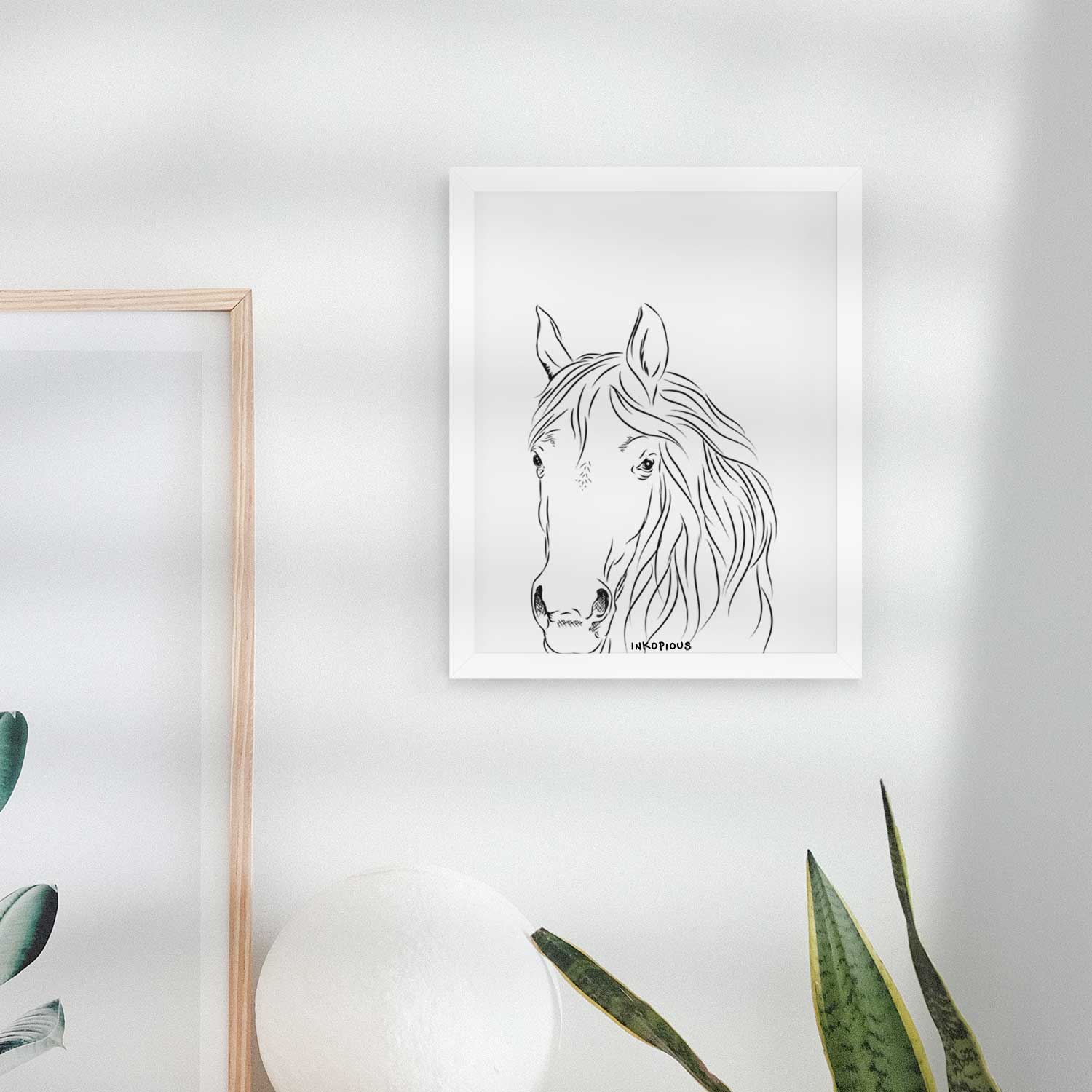 Aria the Horse Art Print
