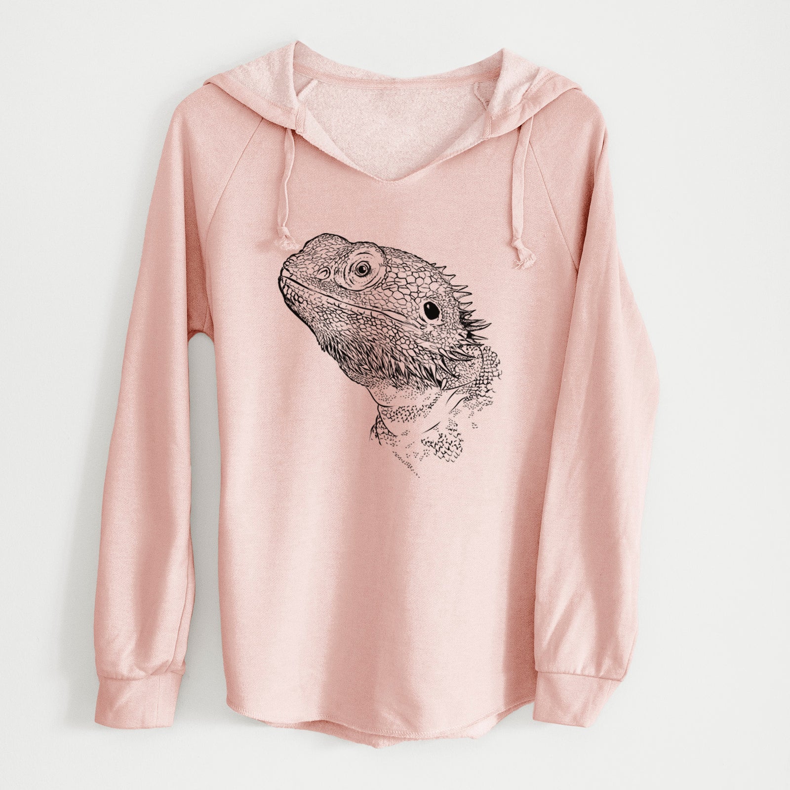 Bare Ash the Bearded Dragon - Cali Wave Hooded Sweatshirt