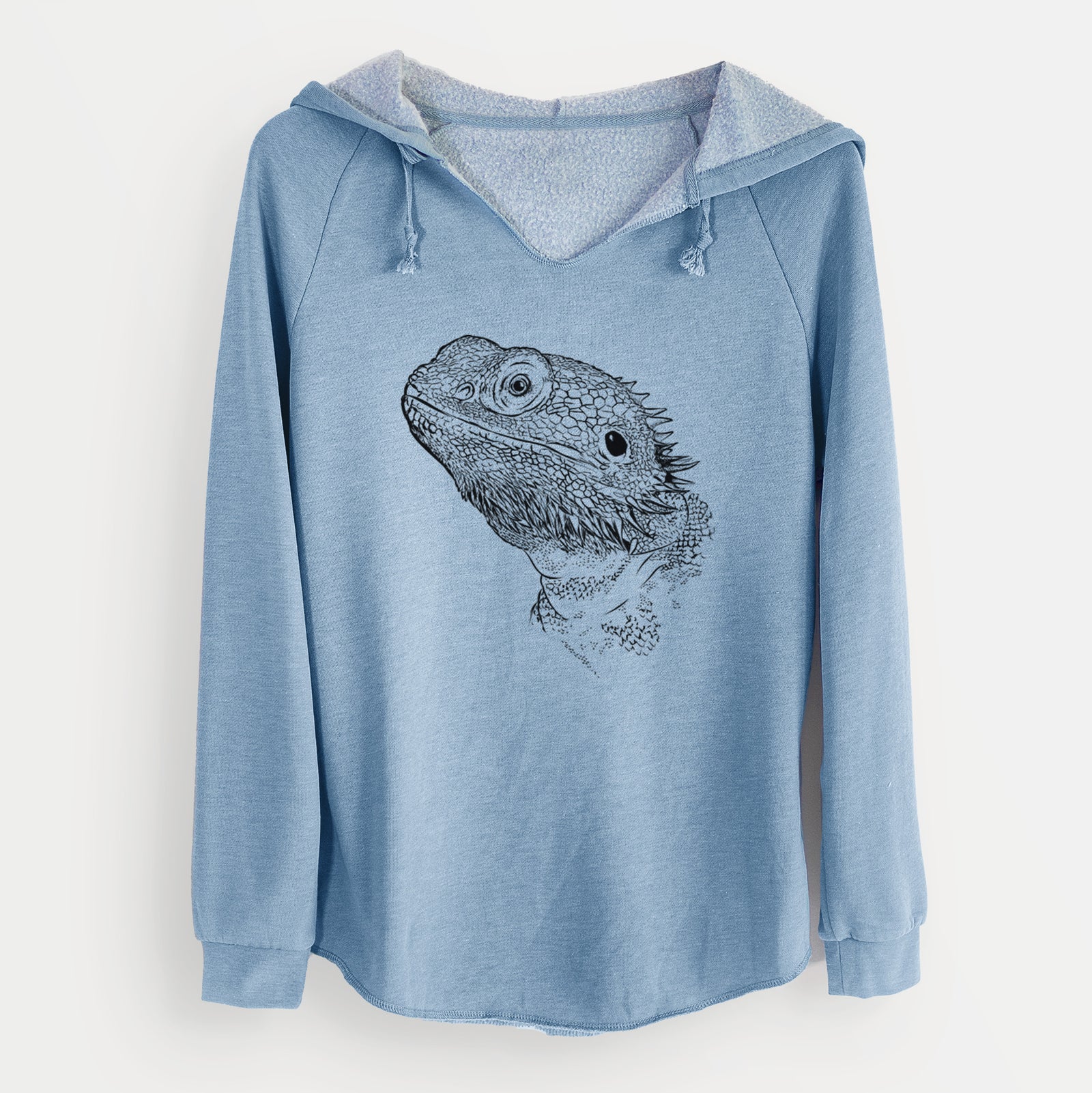 Bare Ash the Bearded Dragon - Cali Wave Hooded Sweatshirt