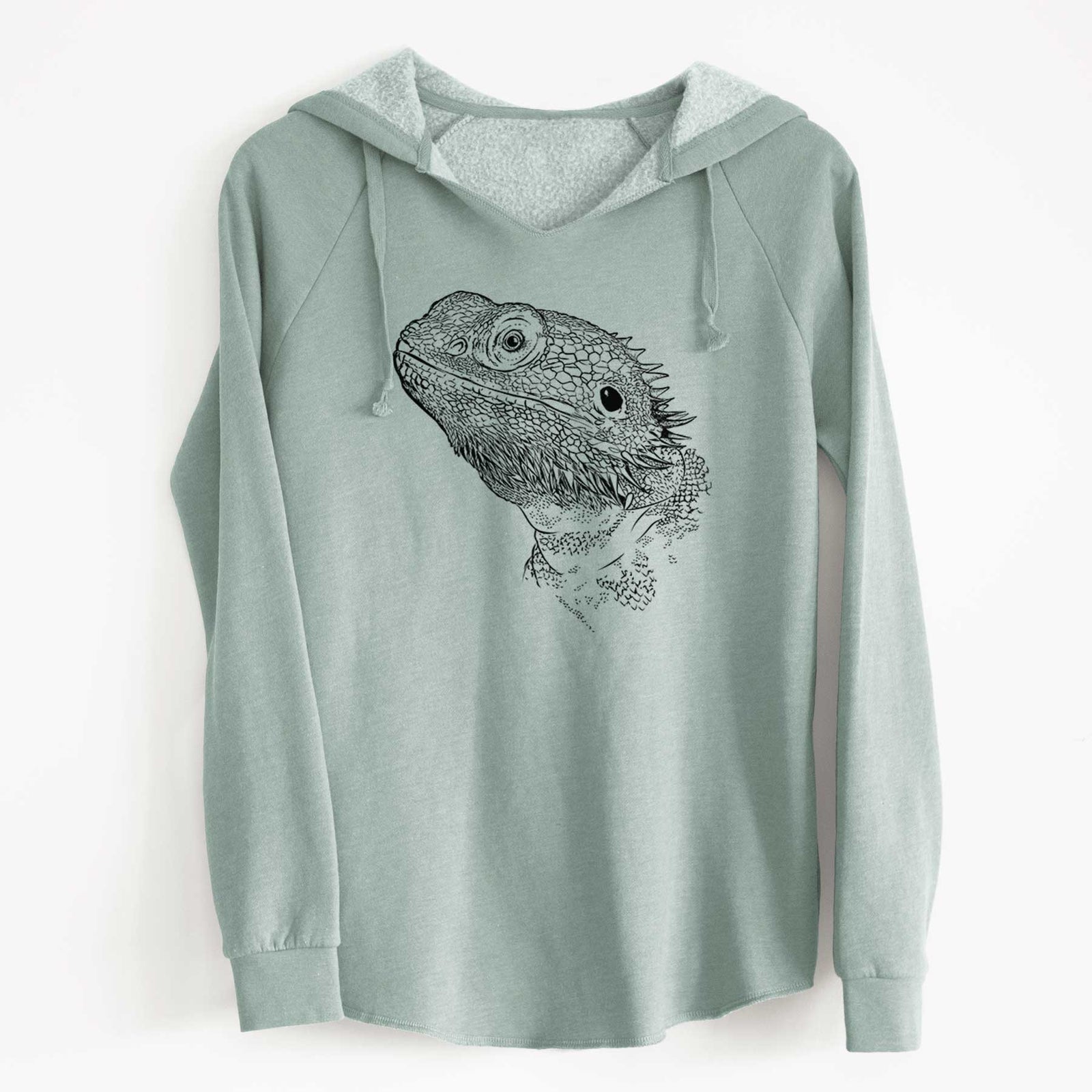 Bare Ash the Bearded Dragon - Cali Wave Hooded Sweatshirt