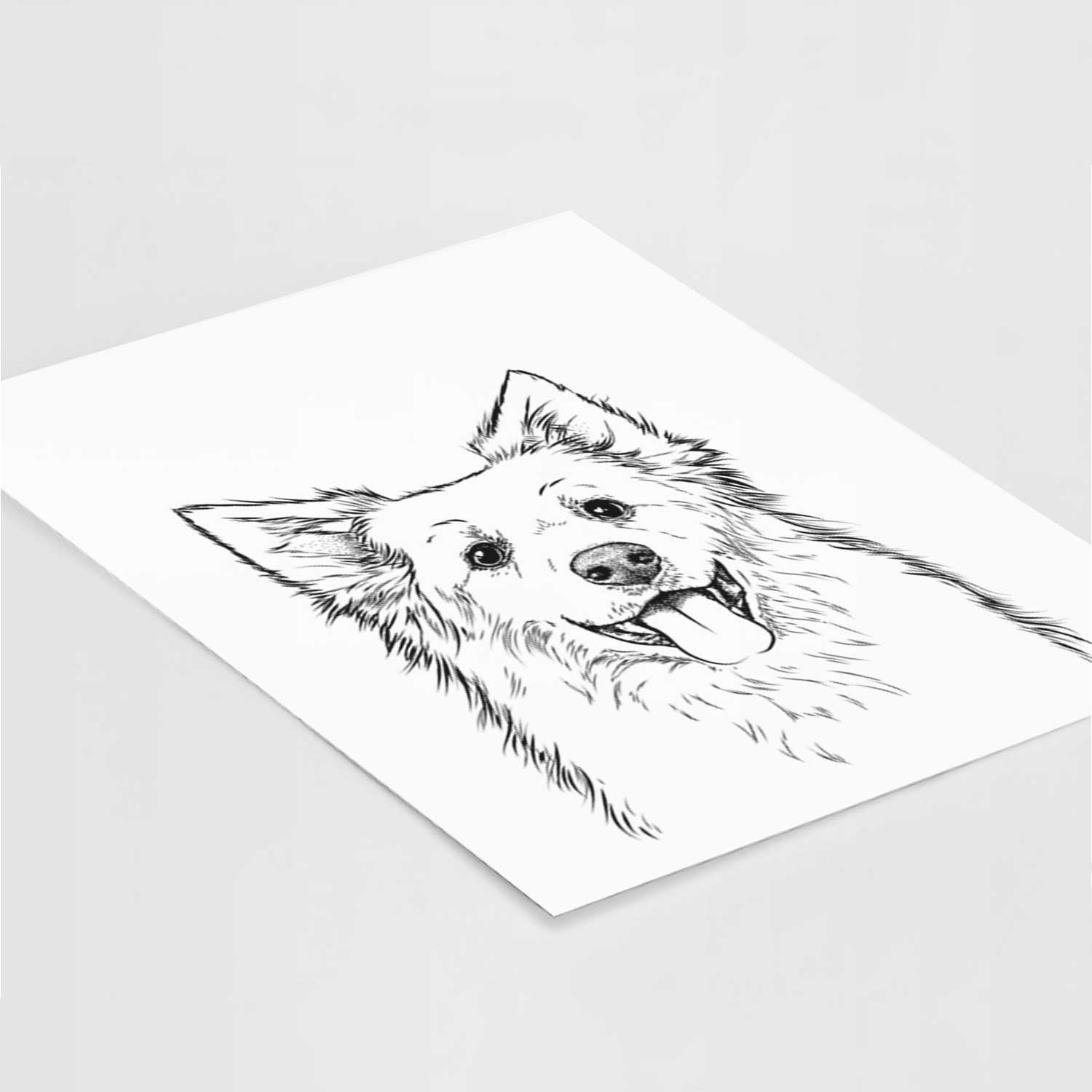 Aspenita the Mixed Breed Art Print