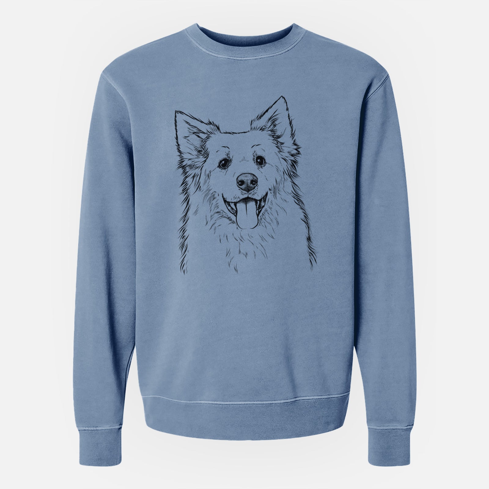 Bare Aspenita the Mixed Breed - Unisex Pigment Dyed Crew Sweatshirt