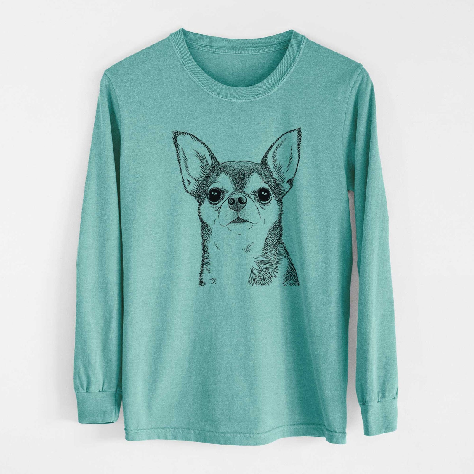 Bare Baby the Chihuahua - Heavyweight 100% Cotton Long Sleeve